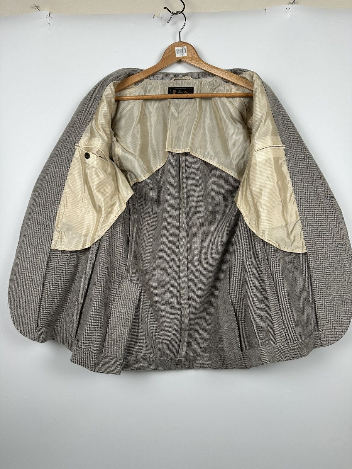 Loro Piana Loro Piana Grey Blaze Jacket Size 50R - 4 Thumbnail