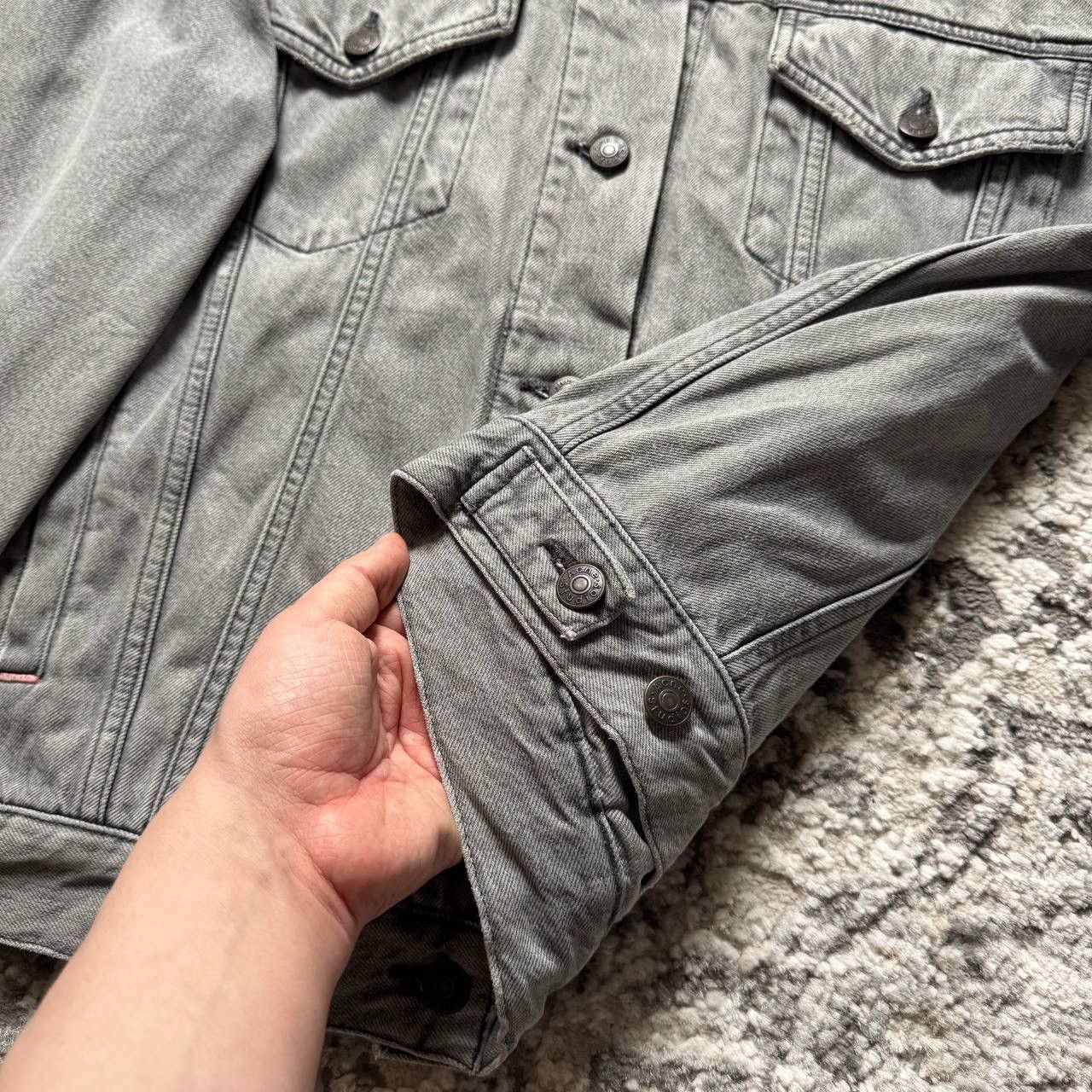 Acne Studios Acne Studios Stone Washed Denim Trucker Jacket Size US S / EU 44-46 / 1 - 6 Thumbnail