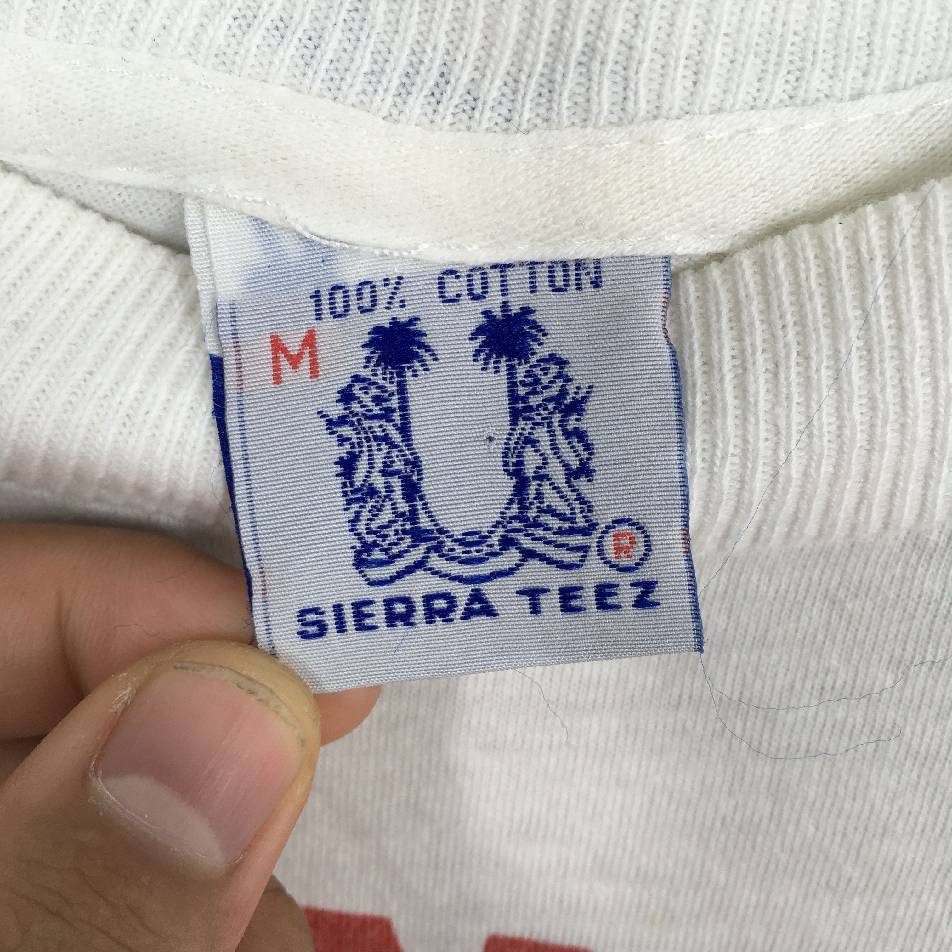 Formula 1 × United Colors Of Benetton 90's Donington Grand Prix 1993 Camel Ford White T shirt M Size US M / EU 48-50 / 2 - 4 Thumbnail