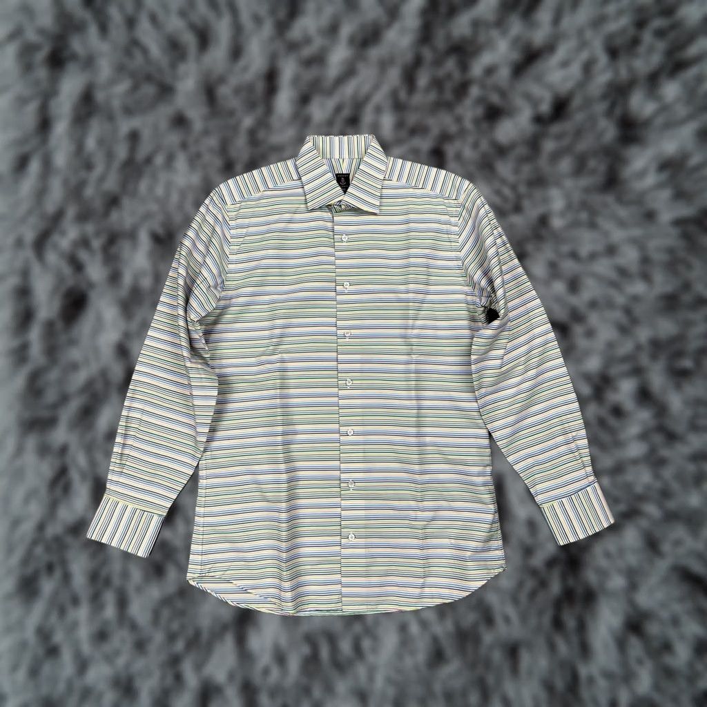 Robert Talbott Robert Talbott Estate Striped Long Sleeve Button Down - 15.5 (Medium) Mens Shirt Size US M / EU 48-50 / 2 - 1 Thumbnail