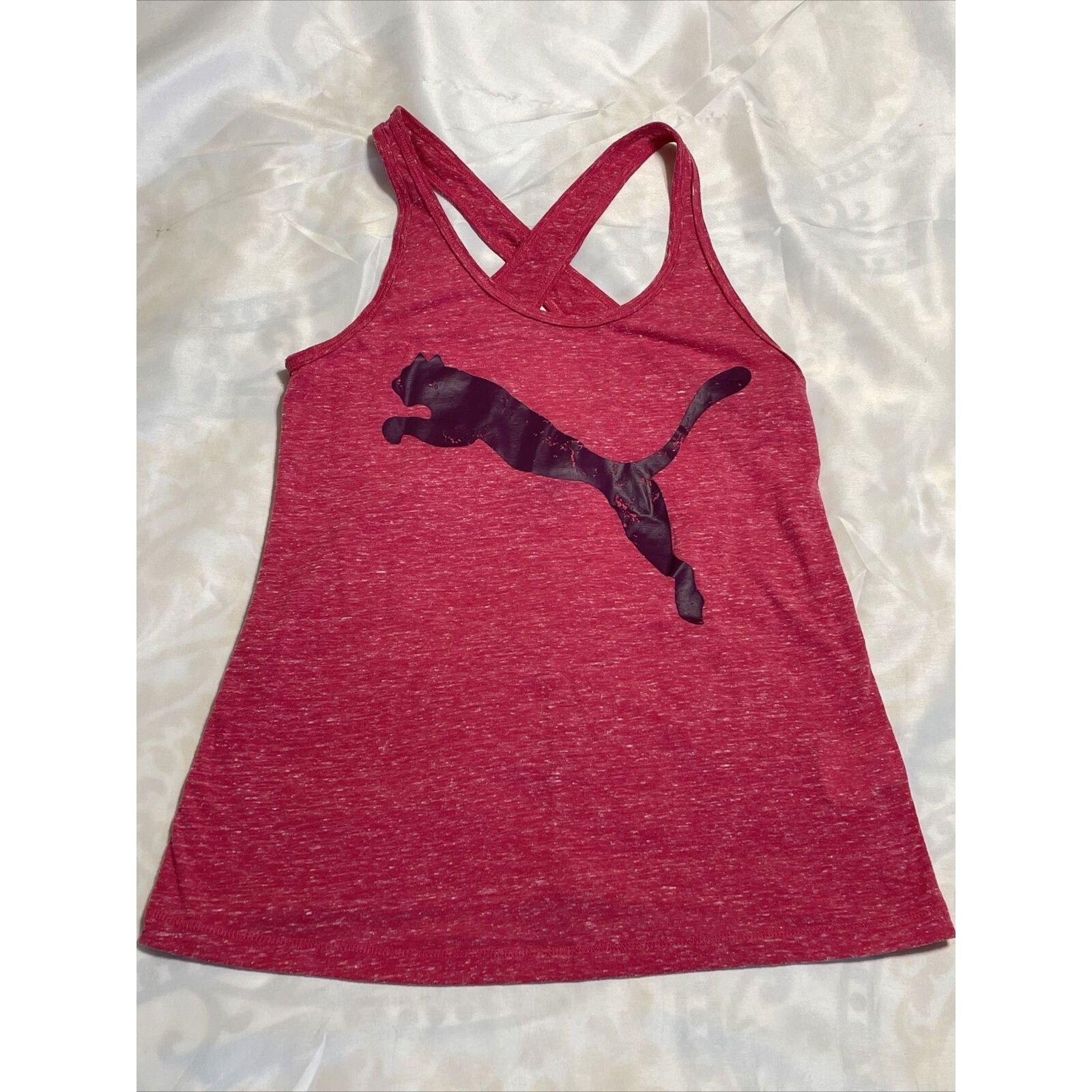 Puma Puma Sport Lifestyle Womens Size XS Crisscross Back Tank To Size XS / US 0-2 / IT 36-38 - 2 Thumbnail