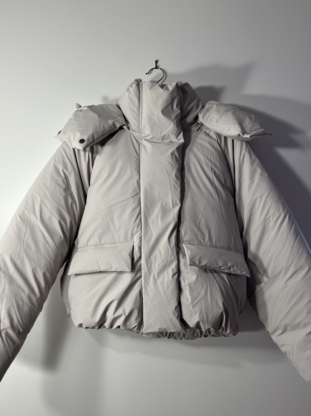 image of Khy X Entire Studios Drop 002 Stone Puffer Coat NWT in White, Women's (Size Small)