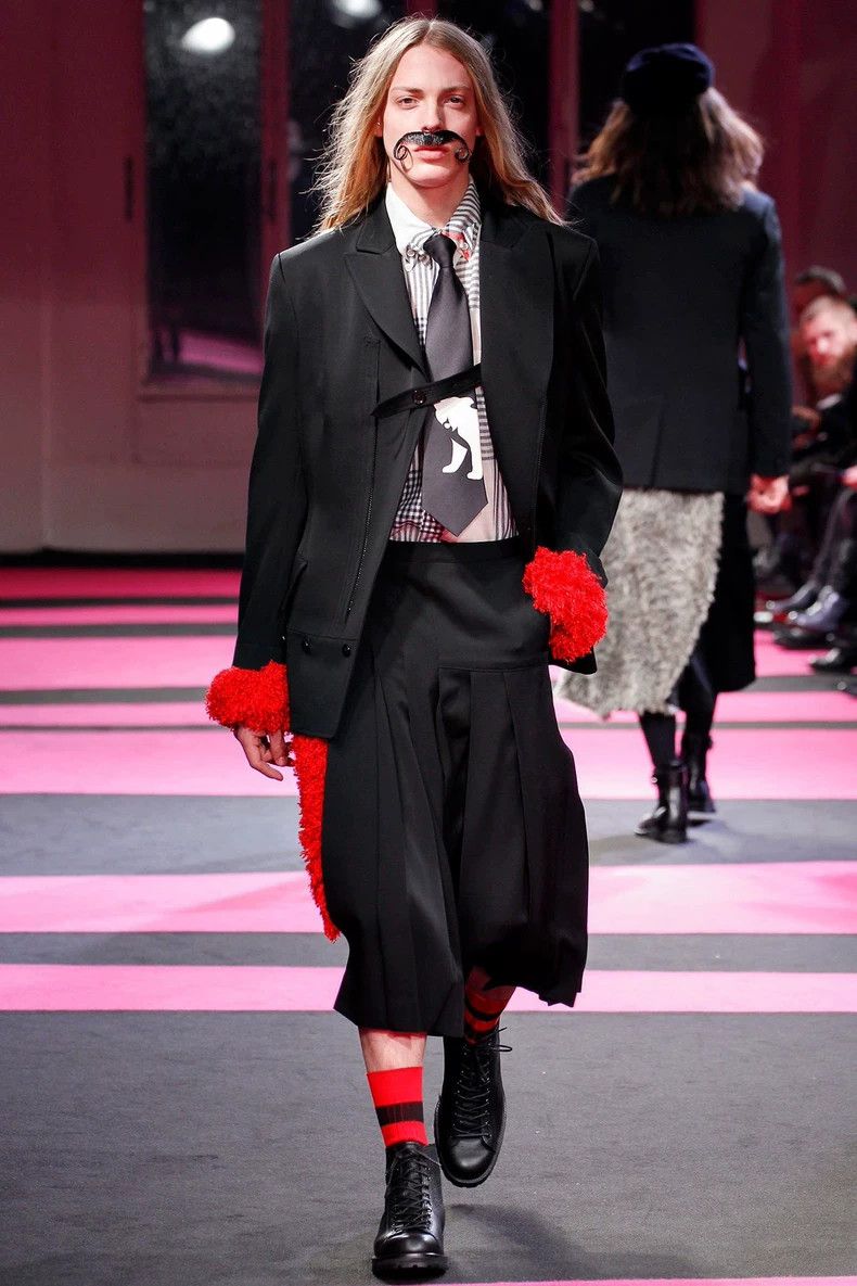 Yohji Yamamoto Yohji Yamamoto size 2 13 aw Festive Hand Flower Zipper Suit Size 38R - 3 Thumbnail