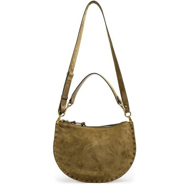 Isabel Marant Isabel Marant Oskan Soft Zipped Brown Suede Shoulder Bag New Size ONE SIZE - 5 Thumbnail