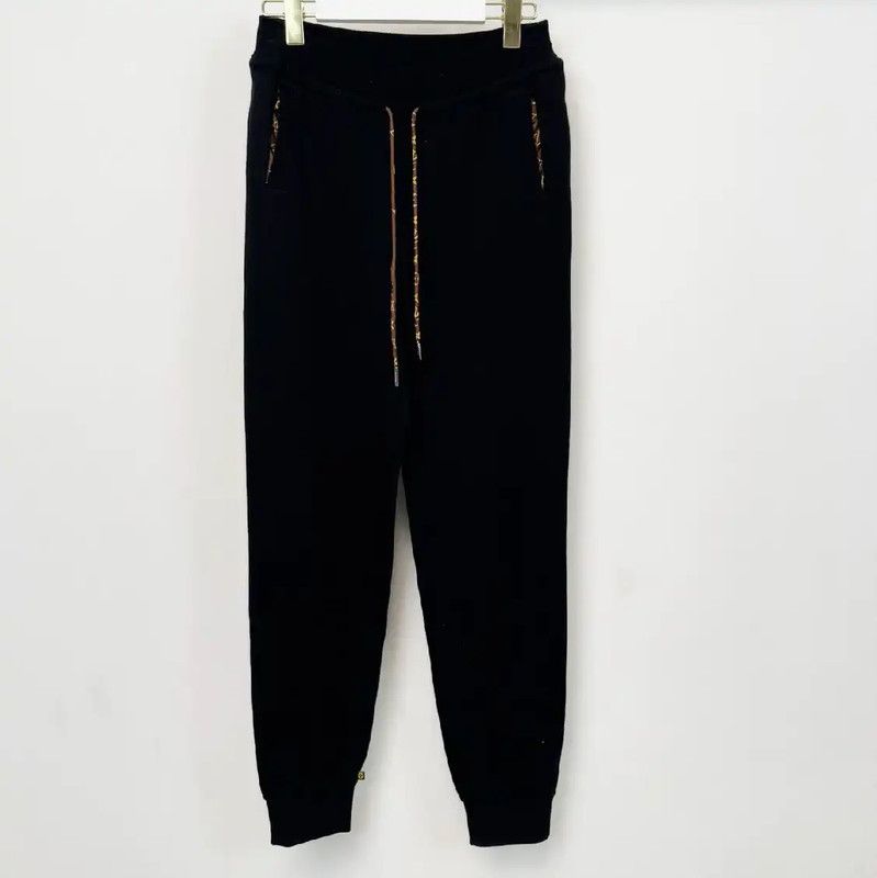 Louis Vuitton Louis Vuitton Black Casual Pants for Women 0089 Size 23" - 1 Thumbnail