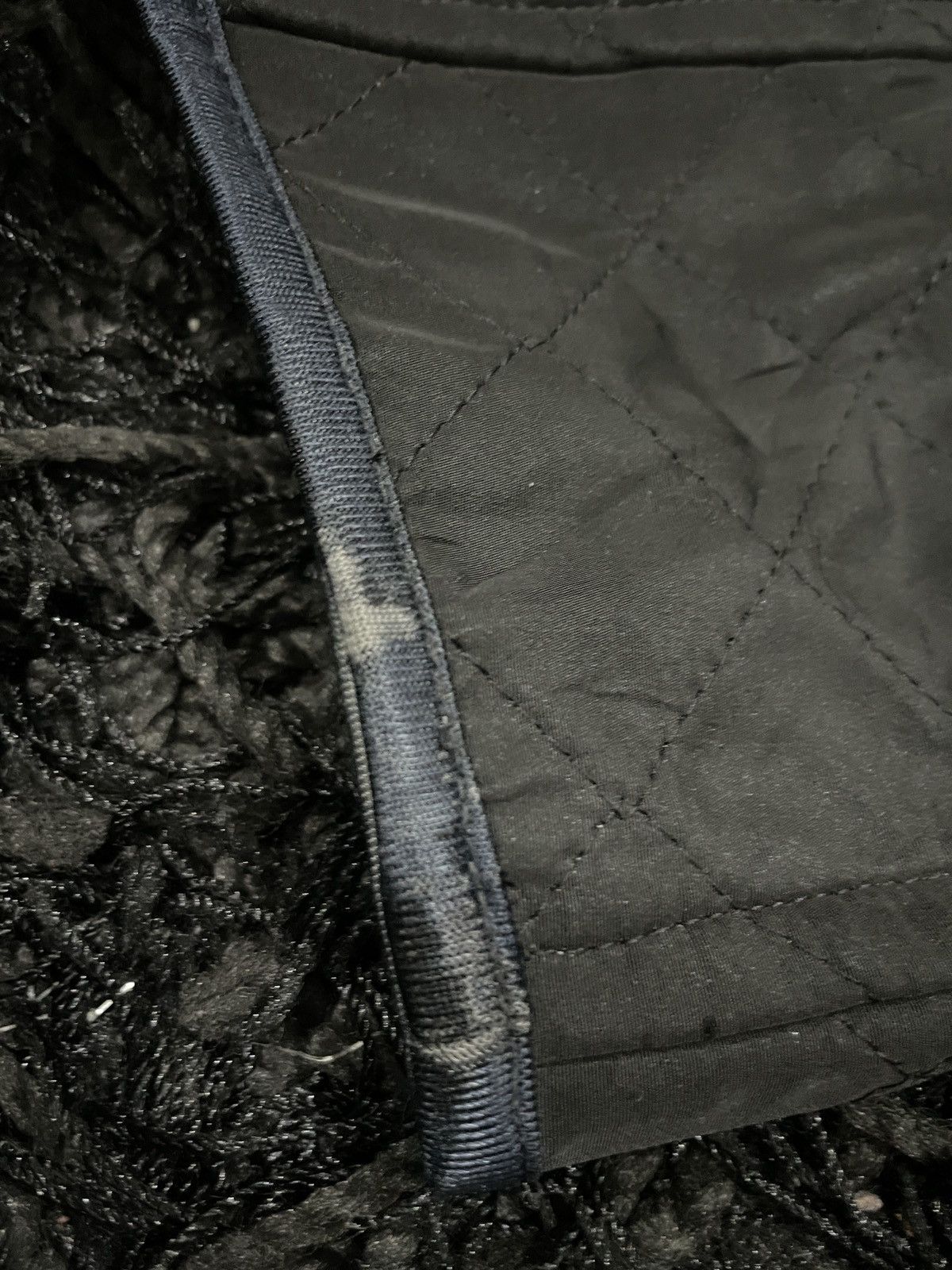 Designer Revillon Quilted Jacket Cashmere Classic Style Vintage Size US L / EU 52-54 / 3 - 12 Thumbnail