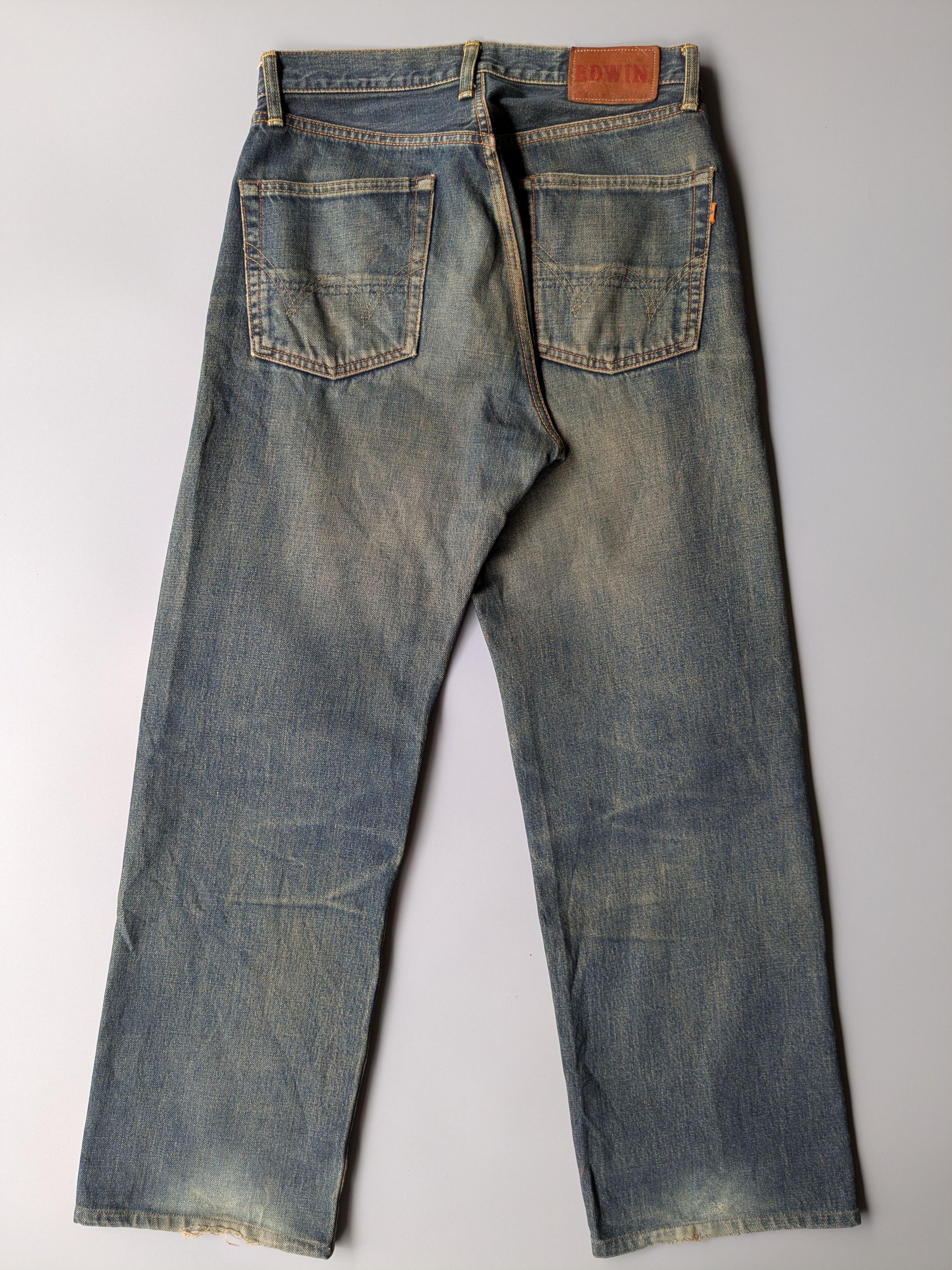 Edwin Edwin 505x mudwash selvedge jeans Size US 30 / EU 46 - 2 Thumbnail