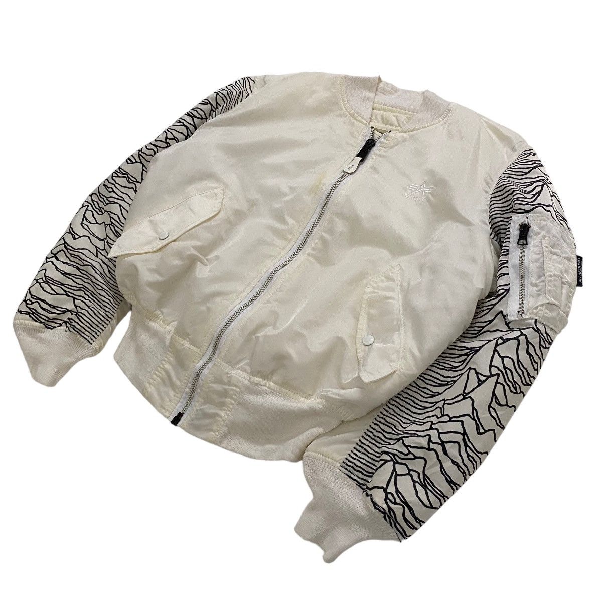 Alpha Industries ☀️Vtg Alpha Industries x Joy Division Ma1 jacket Size US L / EU 52-54 / 3 - 1 Thumbnail