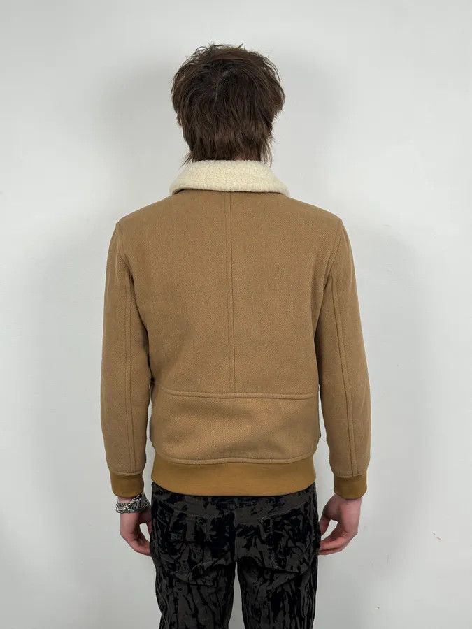 A.P.C. A.P.C Beige Classy Wool White Collar Jacket Size US S / EU 44-46 / 1 - 3 Thumbnail