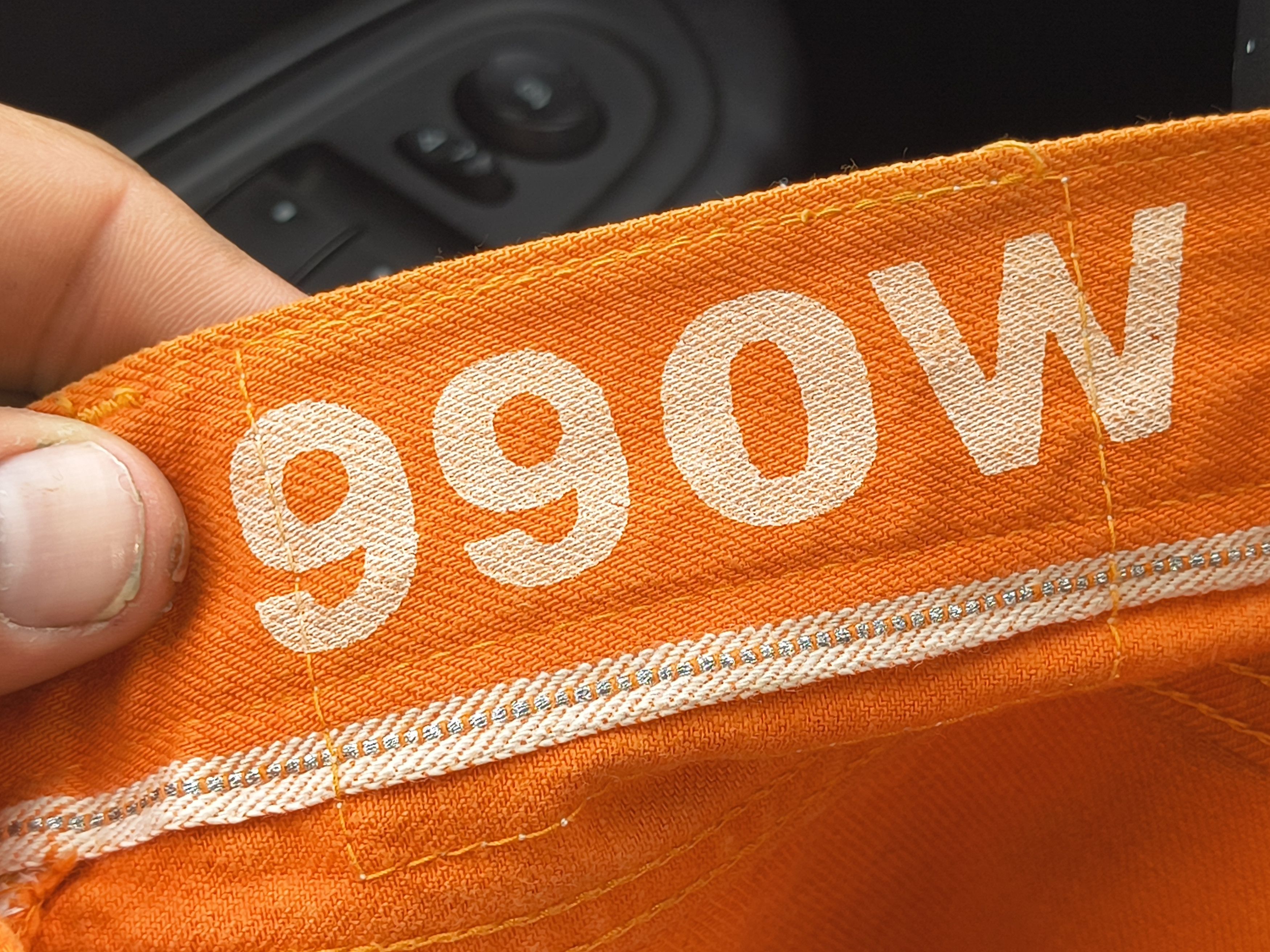 Visvim Visvim orange shorts size 36 handmade very rare Size US 36 / EU 52 - 3 Thumbnail