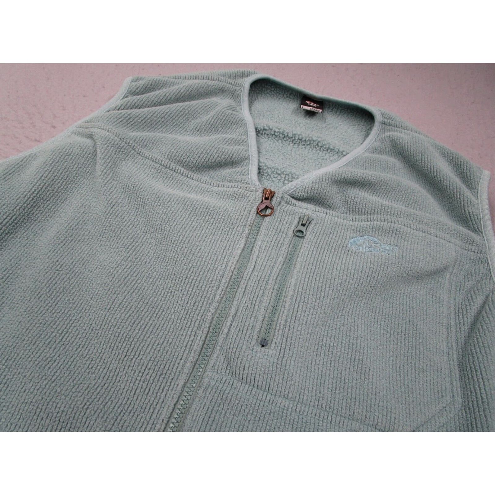 Vintage Lowe Alpine Vest Women Large Blue Polartec Full Zip Fleece Made in Ireland Size L / US 10 / IT 46 - 2 Thumbnail