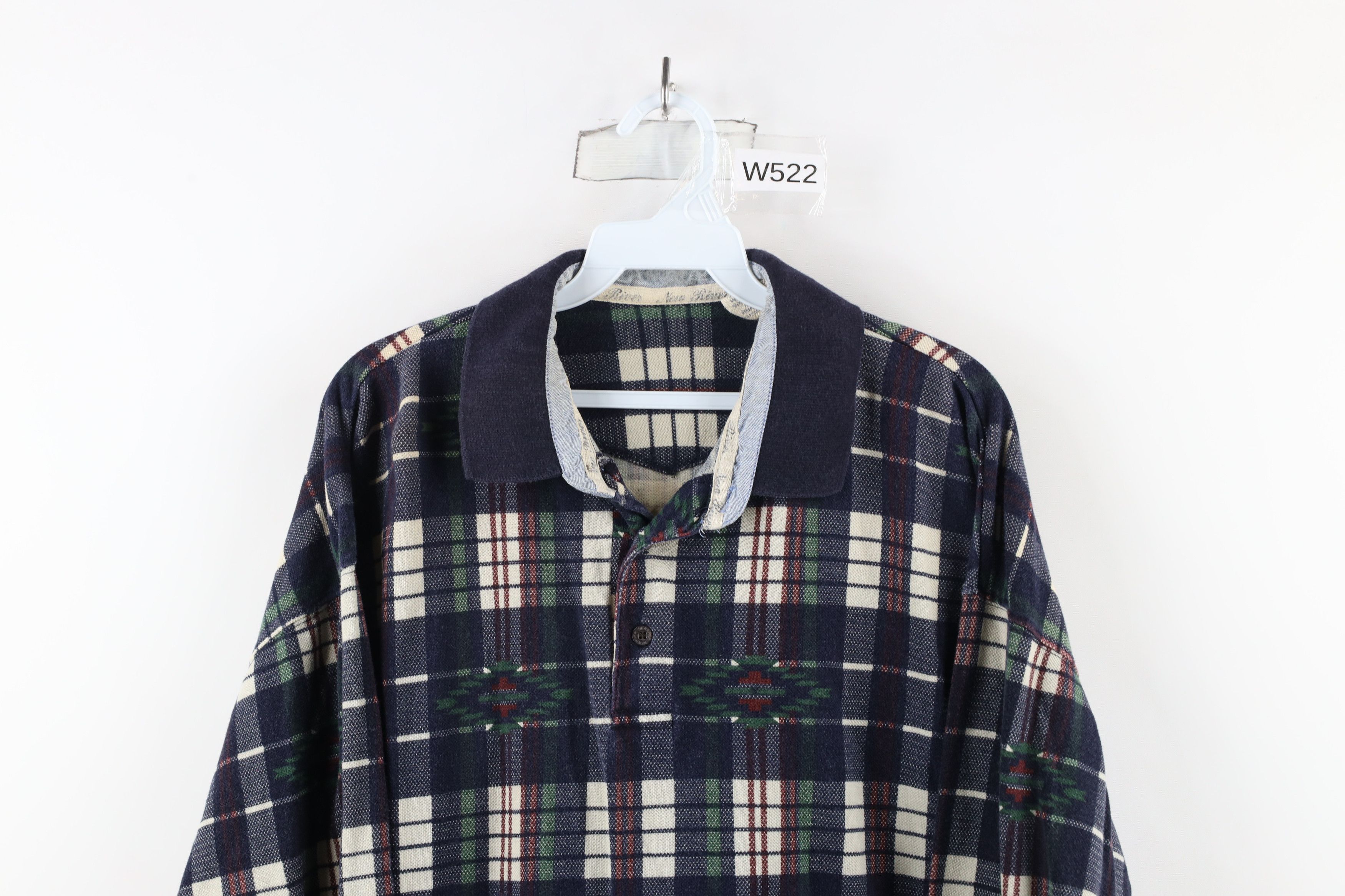 Vintage Vintage 90s Streetwear Fiesta Long Sleeve Rugby Polo Size US L / EU 52-54 / 3 - 2 Thumbnail