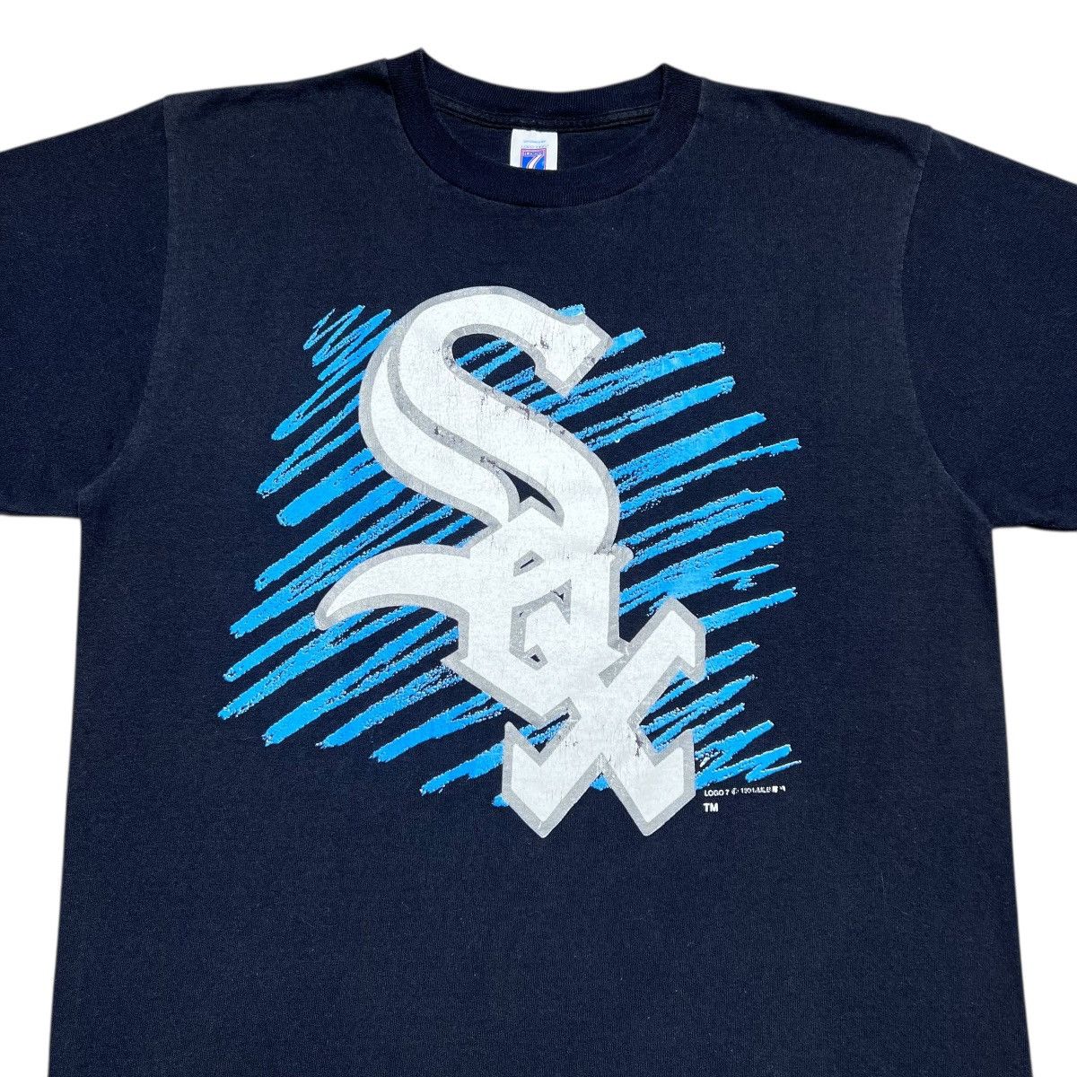 Logo 7 Vintage 1991 MLB Chicago White Sox Logo 7 Graphic T-Shirt Size US L / EU 52-54 / 3 - 4 Thumbnail