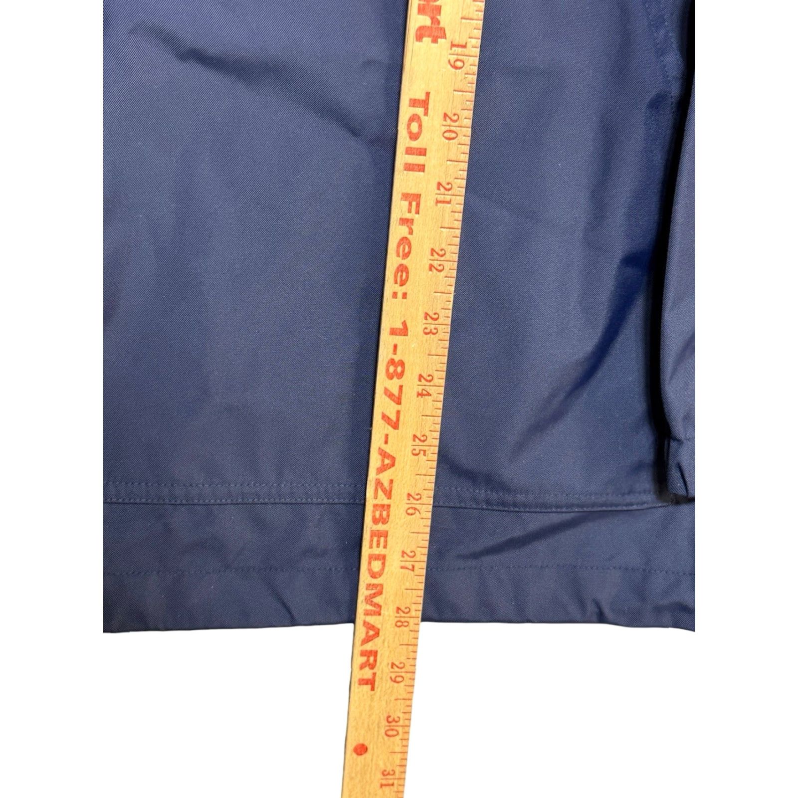 Tory Burch Tory Burch Sport All-Weather Jacket Navy Blue L Women Full Zip Hooded Waterproof Wind-Resistant Logo Quilted Outdoor All Seasons Jacket Size L / US 10 / IT 46 - 5 Thumbnail