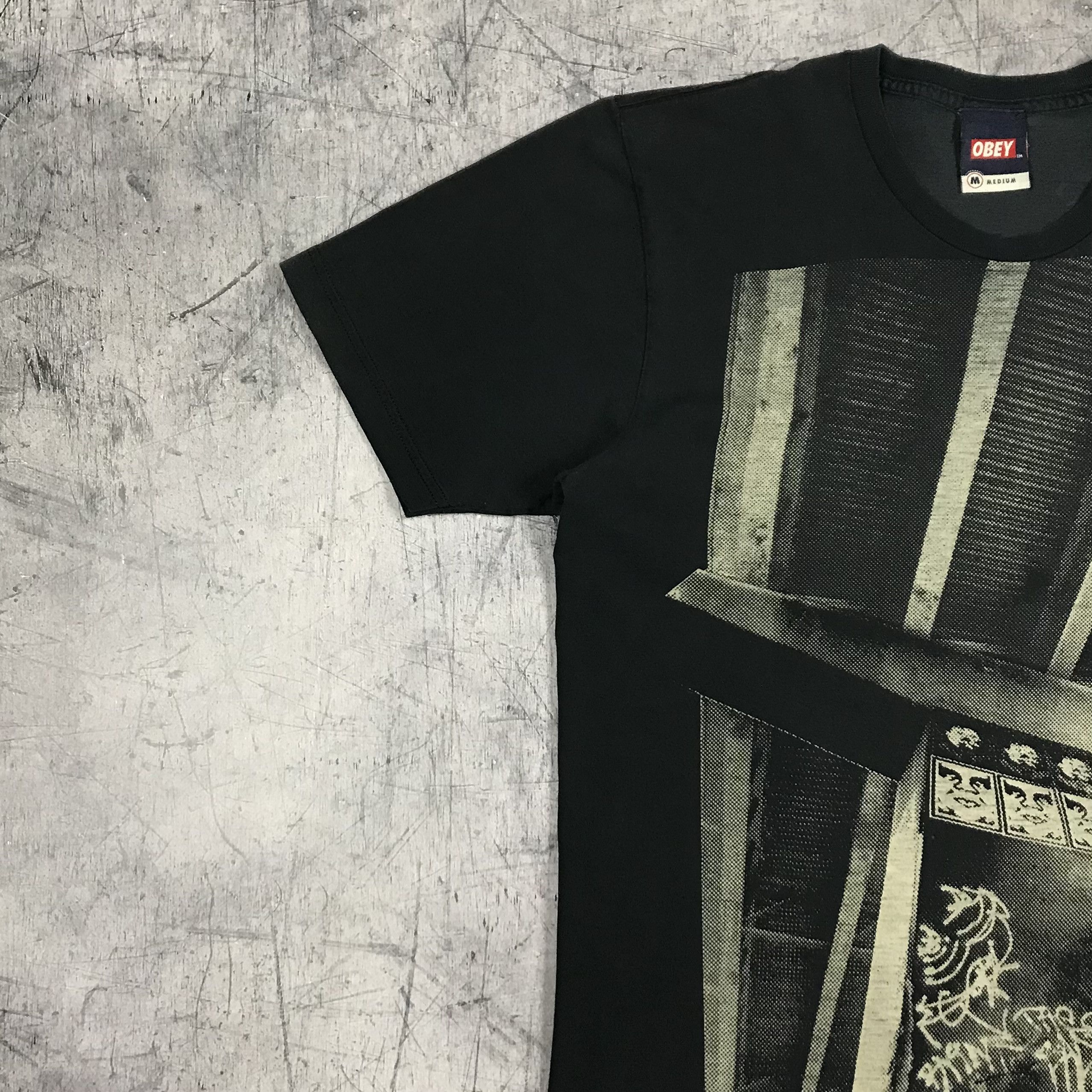 Obey Obey USA Graffiti Bridge Graphic Tee Size US M / EU 48-50 / 2 - 7 Thumbnail