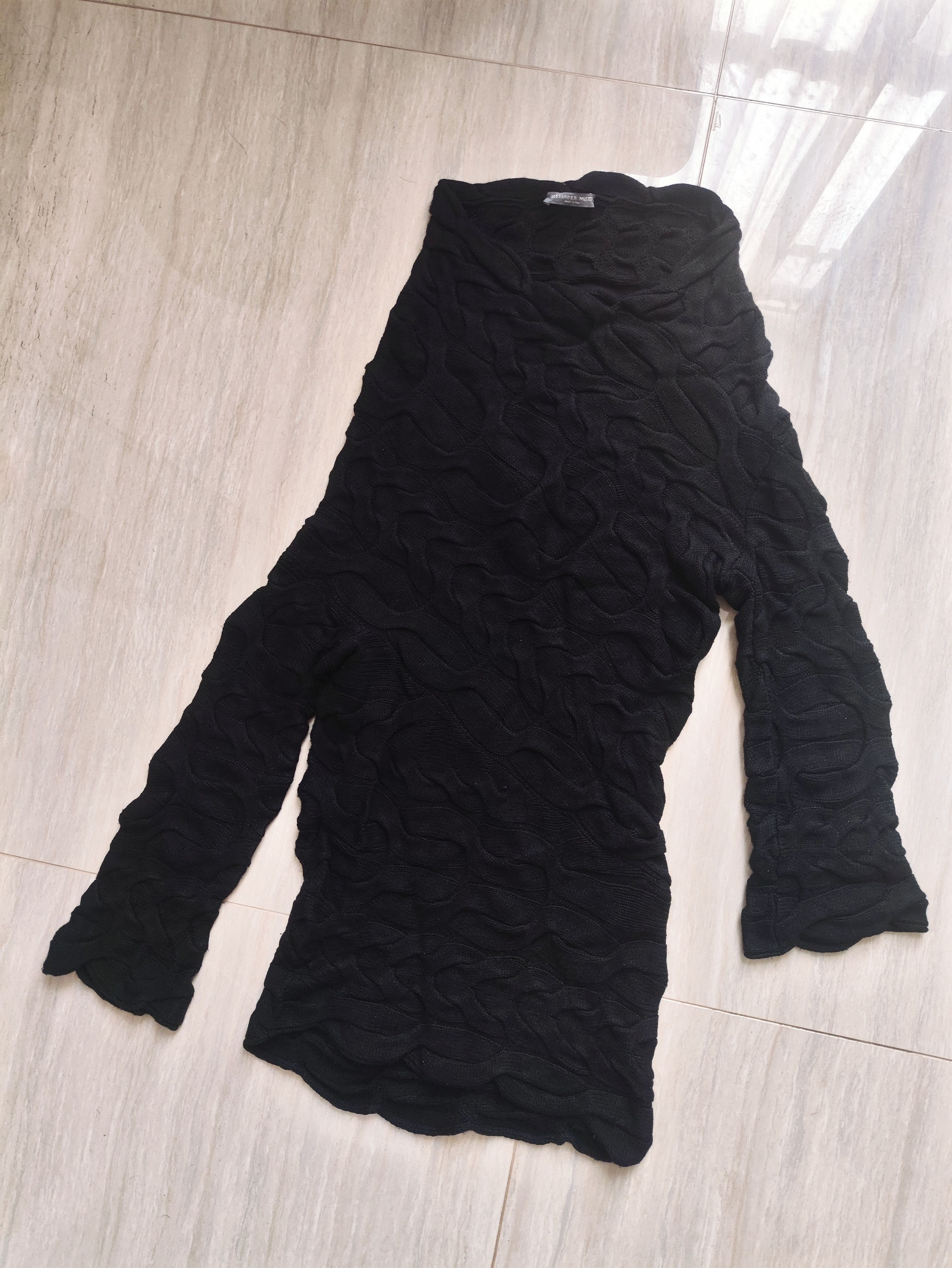 Alexander McQueen Alexander Mcqueen Archive asymmetric knitted sweater Size S / US 4 / IT 40 - 2 Thumbnail