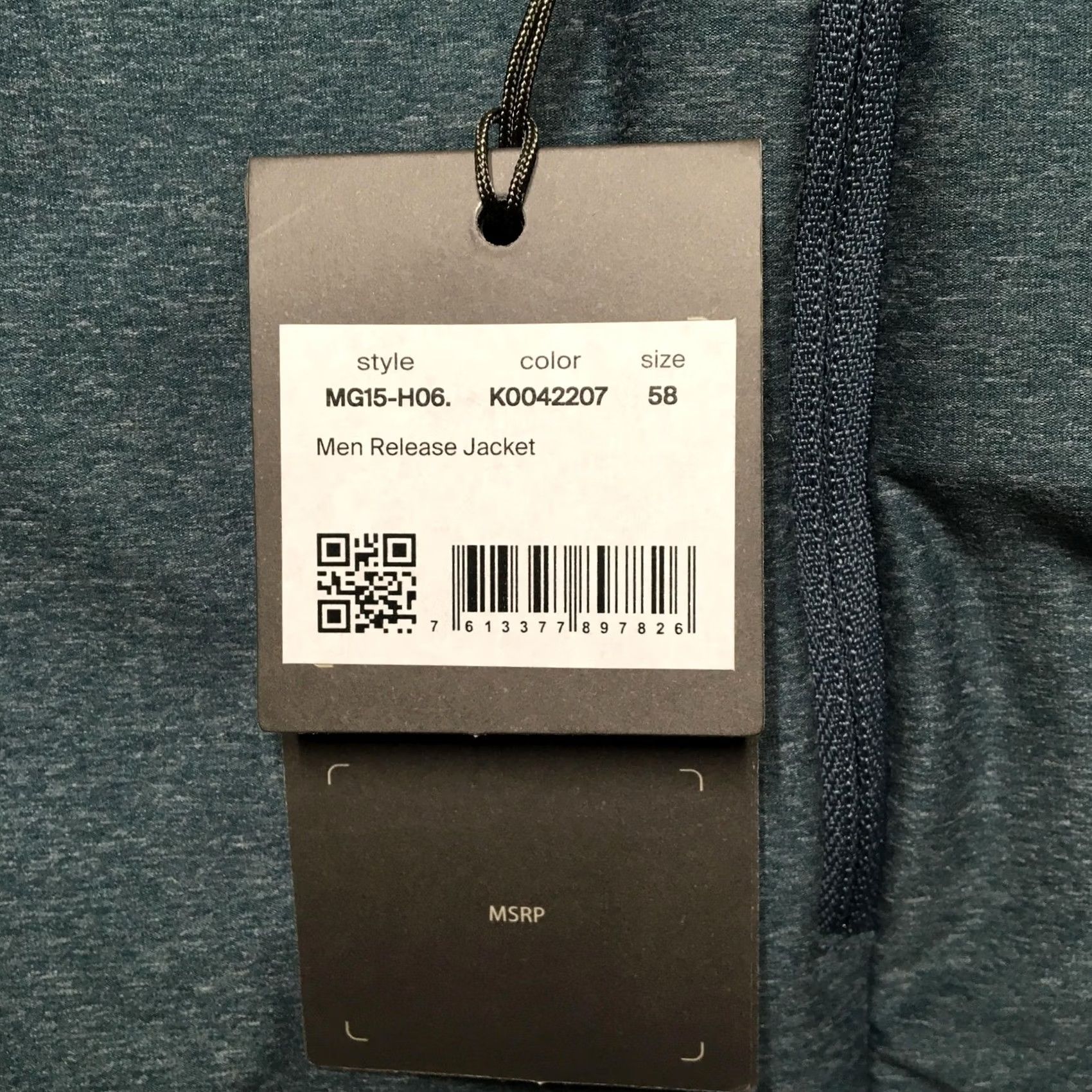 KJUS KJUS Release Jacket Mens 3XL Navy Teal Colorblock Insulated Full Zip Golf Softshell Lightweight Breathable Zip Pockets Mens Size US XXL / EU 58 / 5 - 3 Thumbnail
