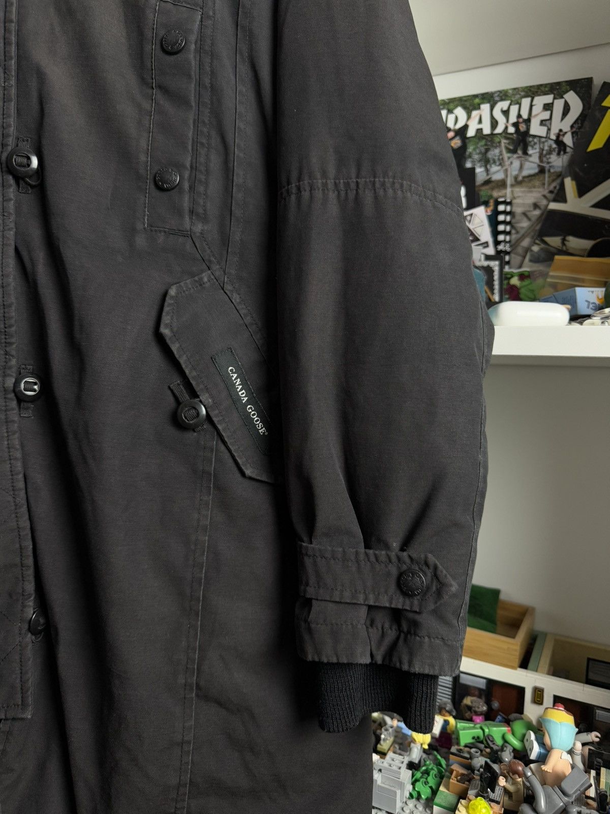 Canada Goose × Designer Canada goose down puffer parka jacket L outdoor designer rare Size L / US 10 / IT 46 - 5 Thumbnail