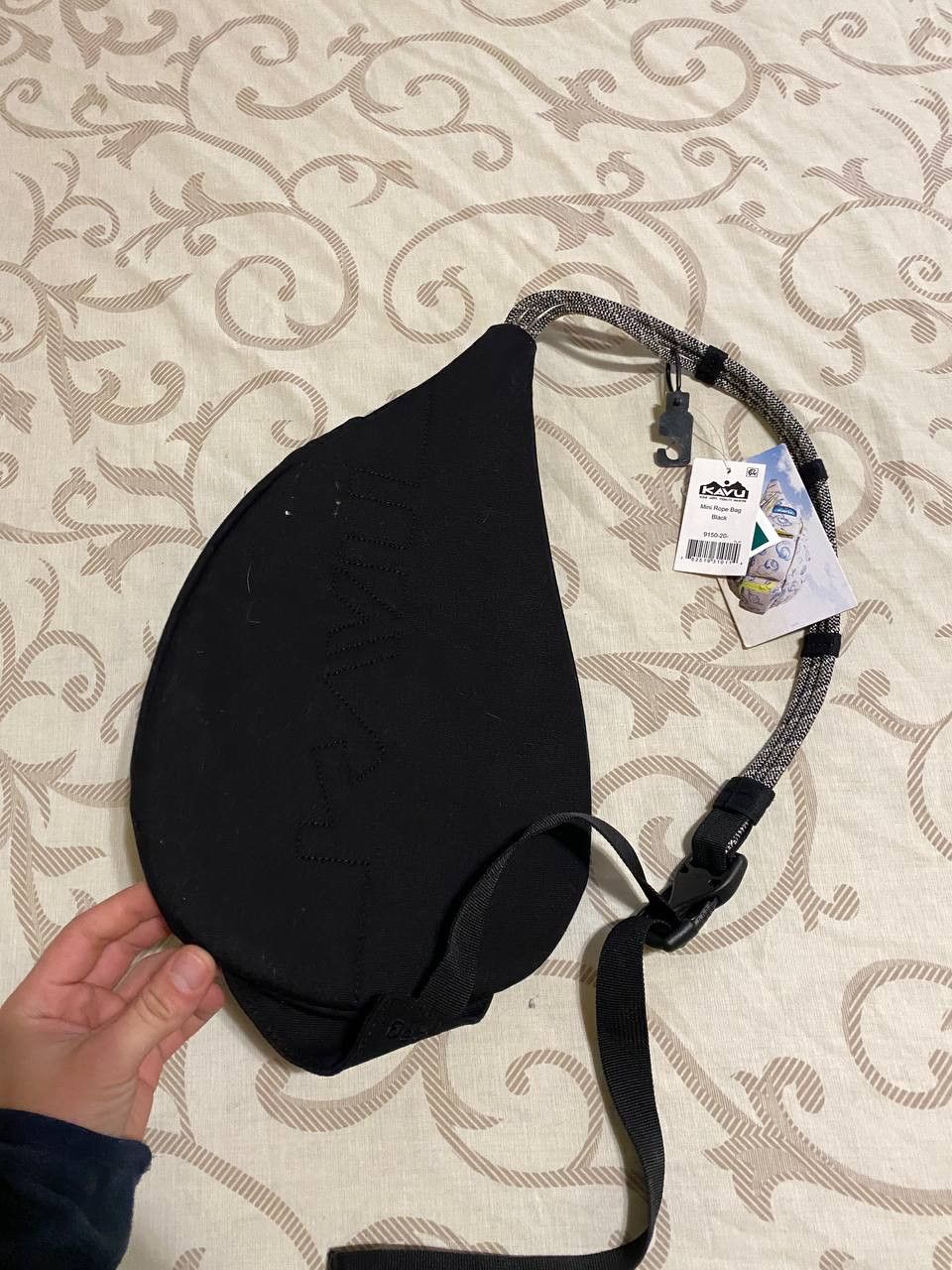 KAVU KAVU Mini Rope Bag – Black (New With Tags) Crossbody Sling Size ONE SIZE - 5 Thumbnail