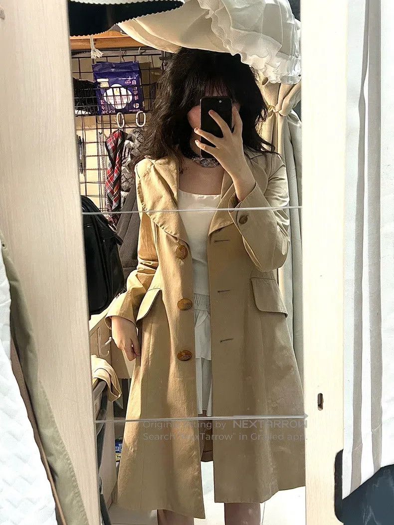 Vivienne Westwood Vivienne Westwood Heart-shaped collar trench coat Size L / US 10 / IT 46 - 2 Thumbnail