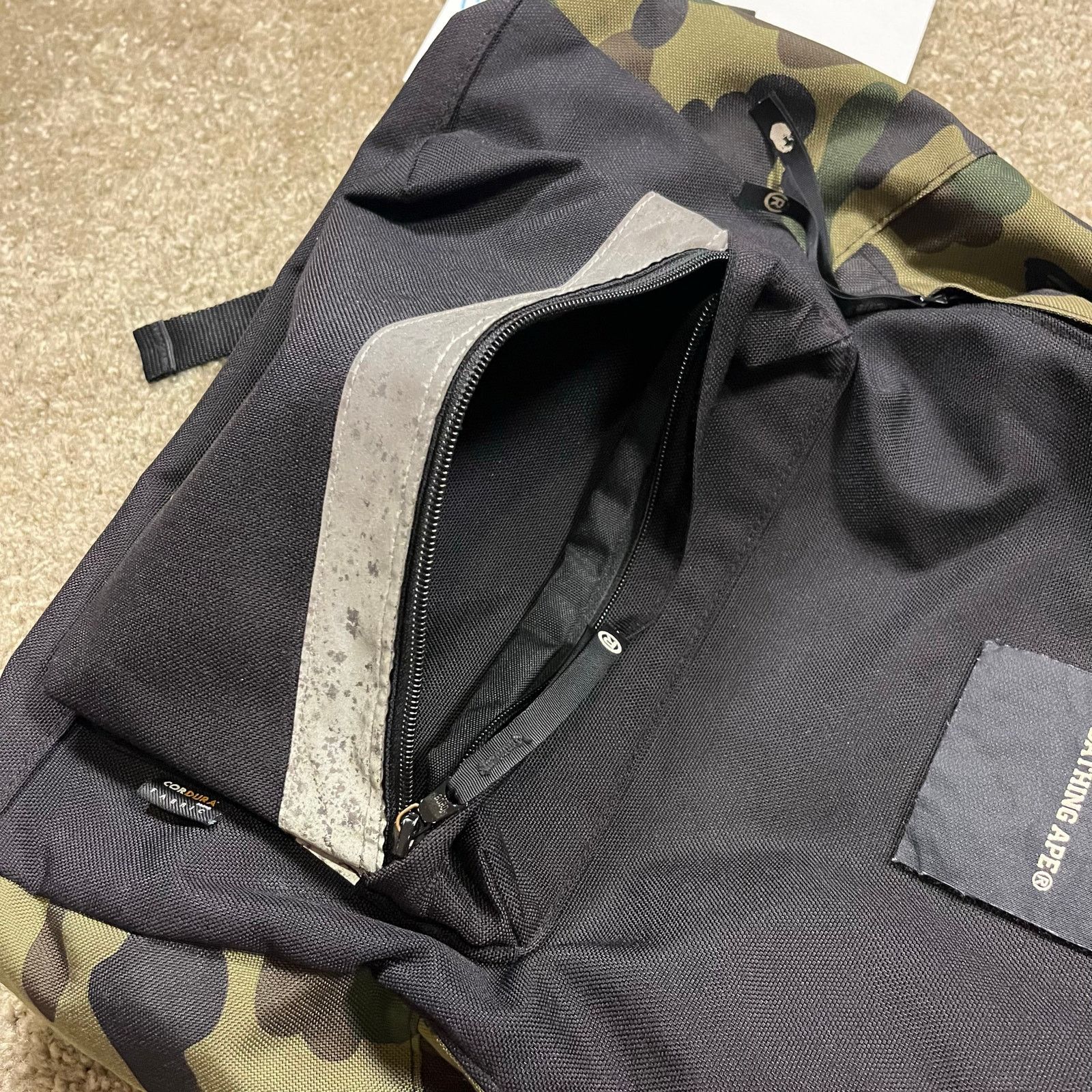 Bape Authentic Bape 2000's Camo Backpack Size ONE SIZE - 6 Thumbnail