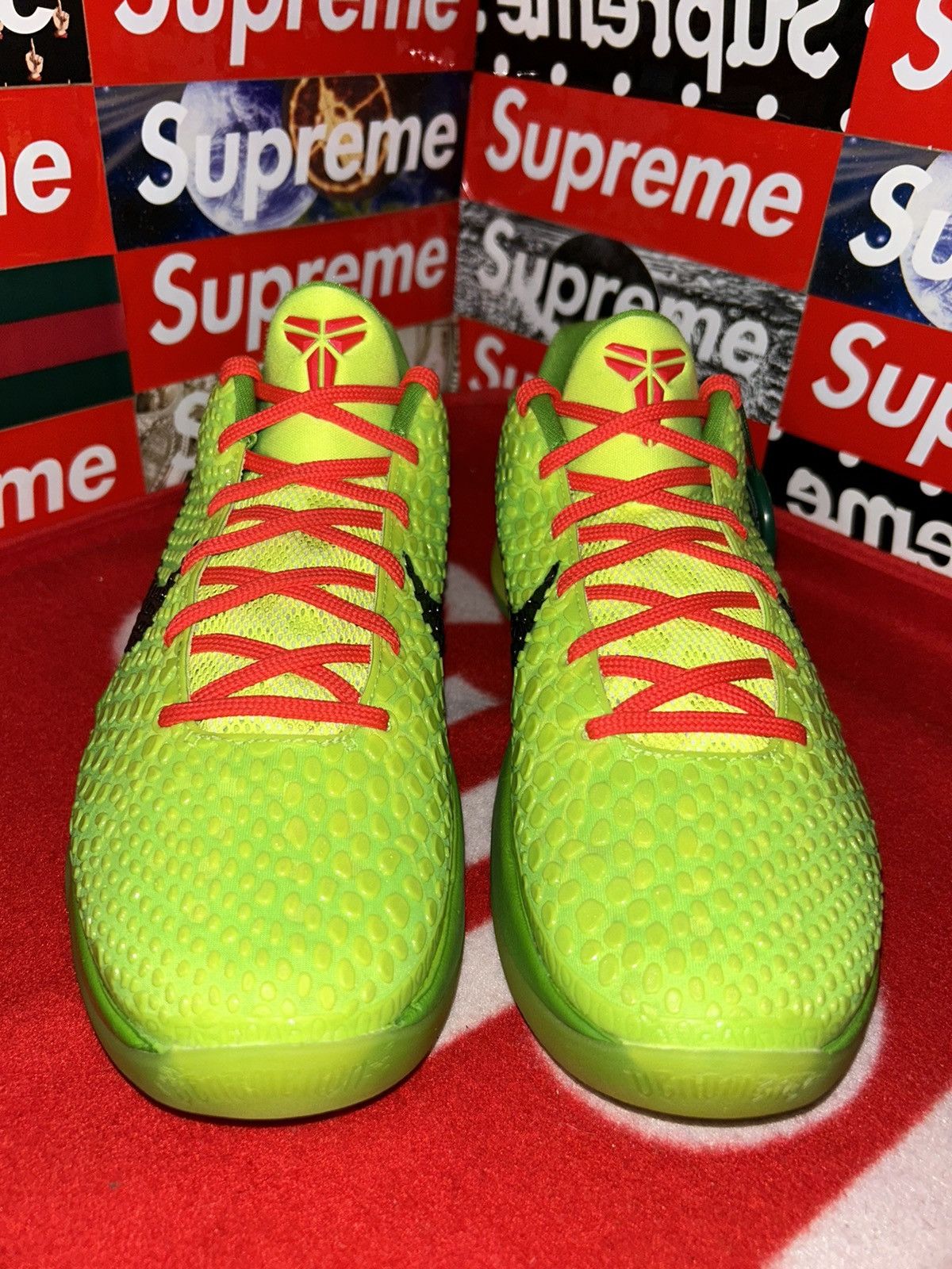 Nike Nike Kobe 6 Protro Grinch 2020 CW2190-300 size 9 VNDS Size US 9 / EU 42 - 2 Thumbnail