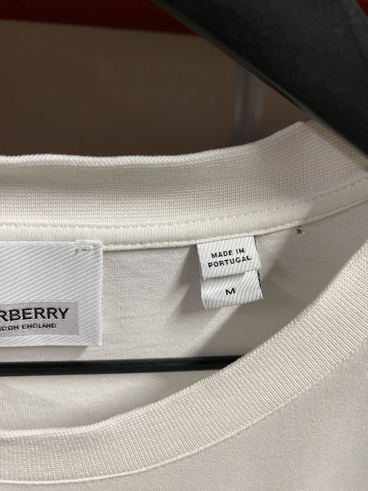 Burberry Burberry Kingdom Spellout White Mens Tee Shirt Large Size US L / EU 52-54 / 3 - 7 Thumbnail