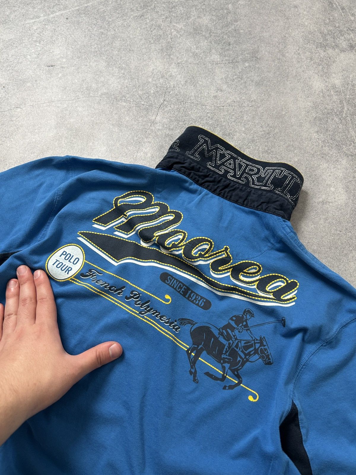 La Martina La Martina Moorea big logo polos chief keef style y2k Size US L / EU 52-54 / 3 - 7 Thumbnail