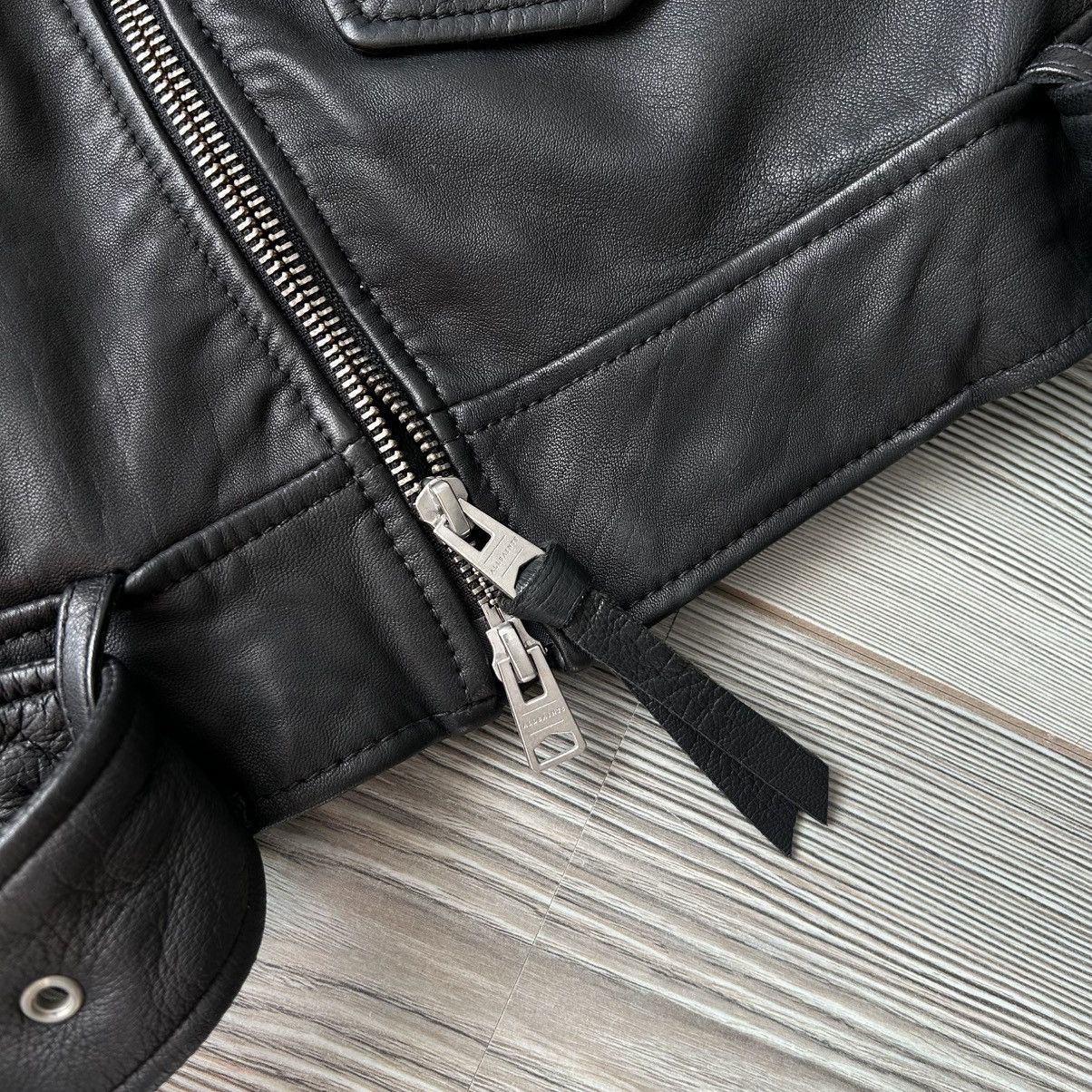 Allsaints 🔥Allsaints Leather Torrance Biker Jacket Size US M / EU 48-50 / 2 - 21 Thumbnail