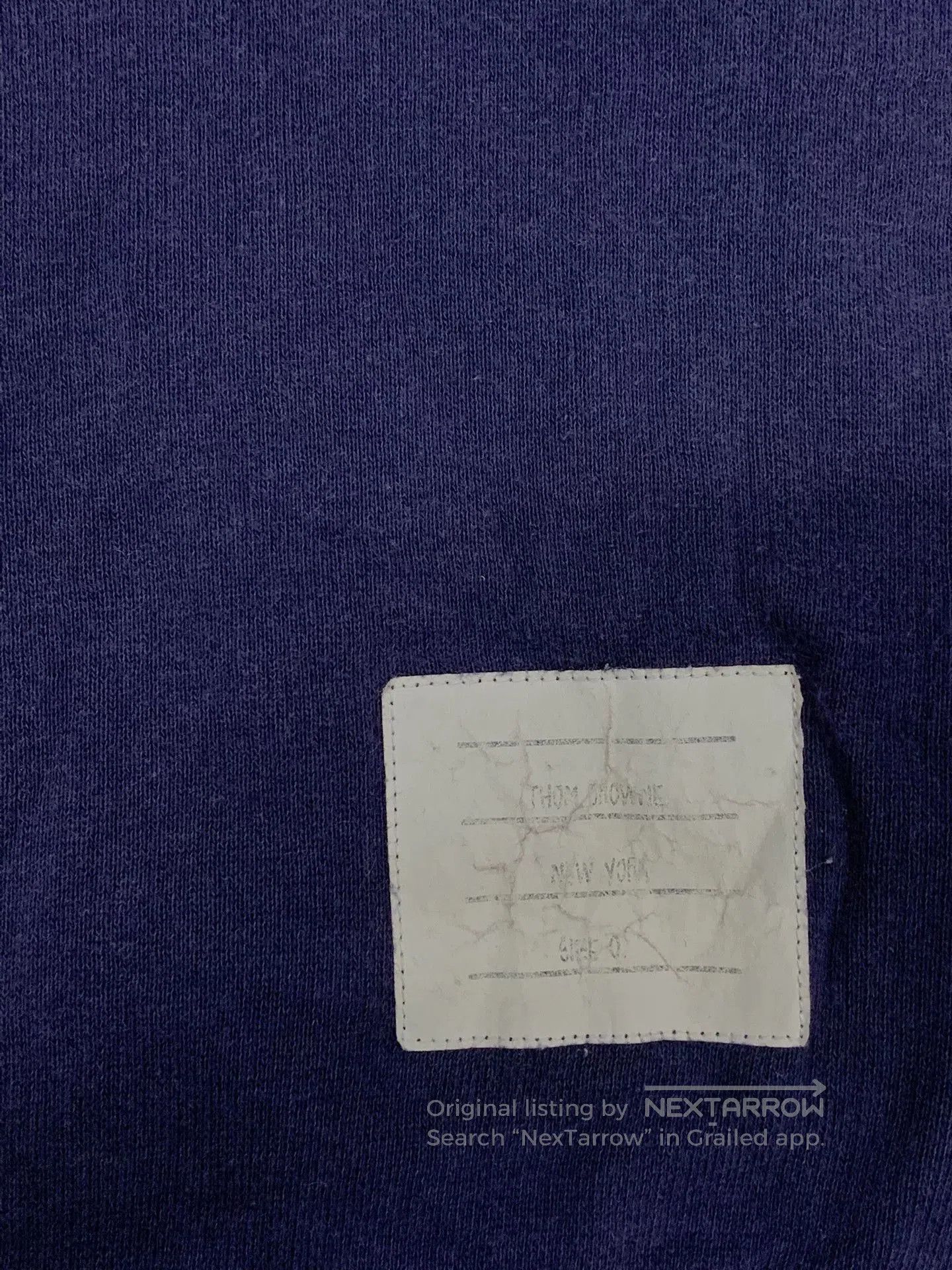 Thom Browne thom browne classic navy sweatshirt for men. Size US XXS / EU 40 - 3 Thumbnail