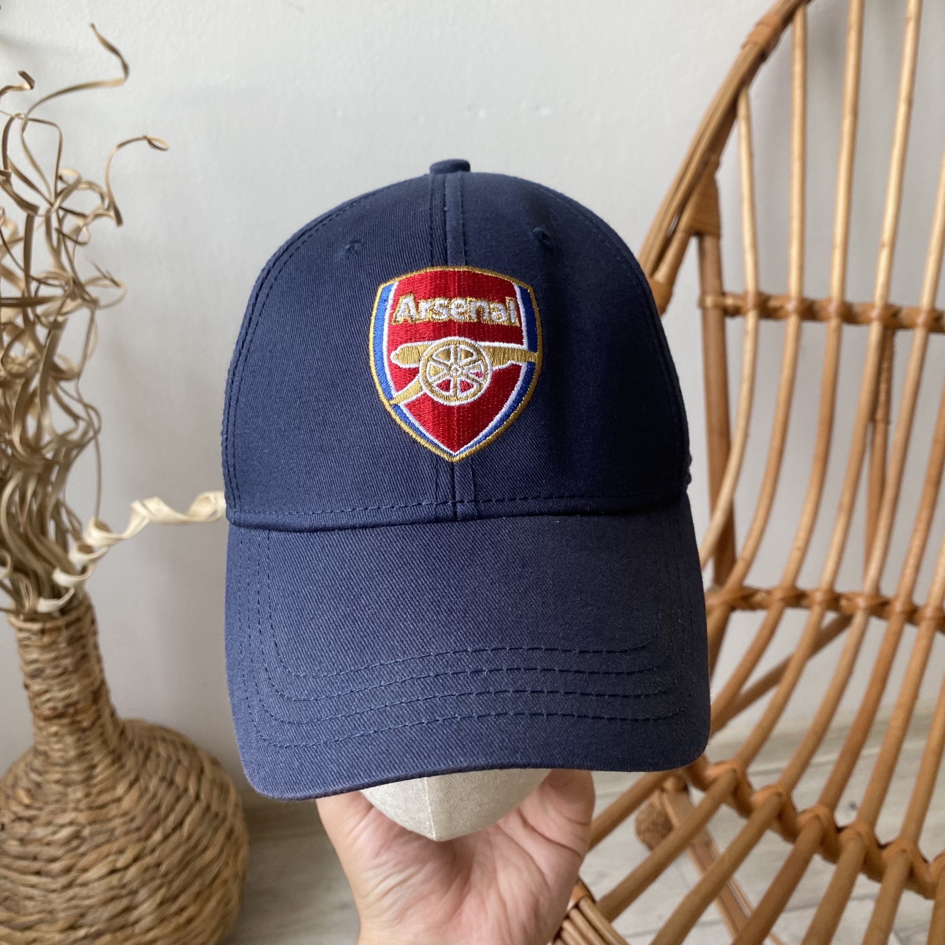 Nike Blockore FC Arsenal big logo cap Y2K jersey Dad hat Vintage Size ONE SIZE - 3 Thumbnail
