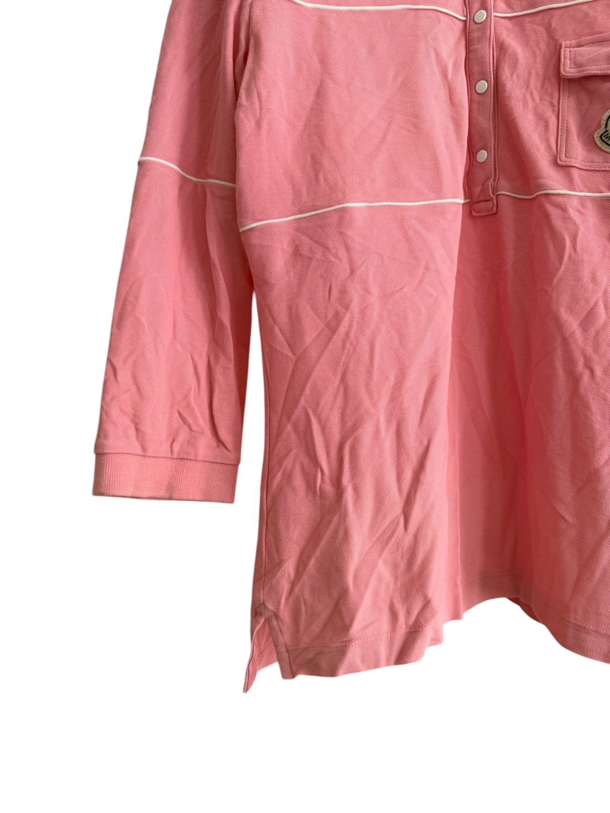 Moncler Moncler Quarter Sleeve Polo T-Shirt Size M / US 6-8 / IT 42-44 - 3 Thumbnail