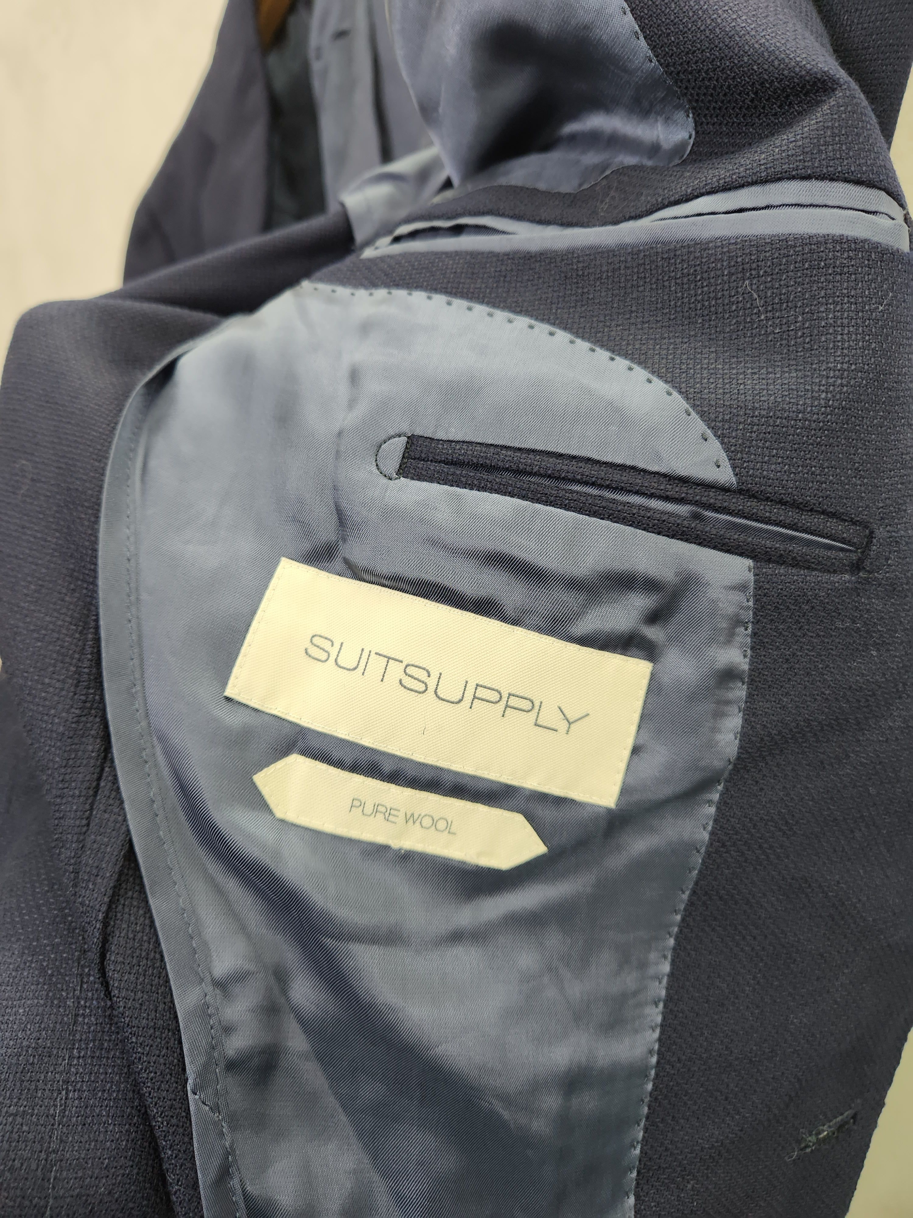 Suitsupply Suitsupply Havana HL navy blazer 2 button ups Size 38S - 8 Thumbnail