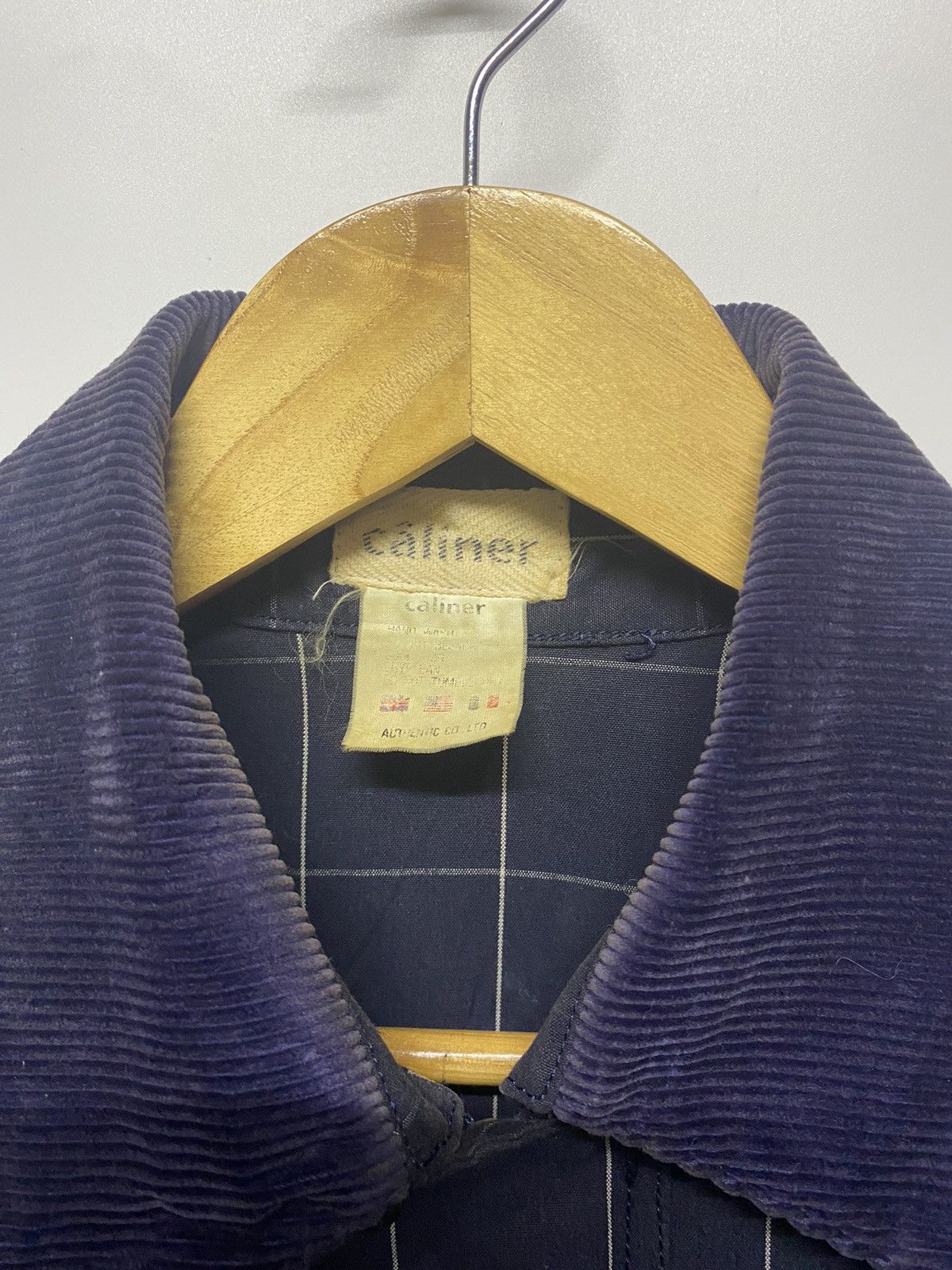 Japanese Brand Vintage Caliner Full Zipper Jacket Japan Brand Size US L / EU 52-54 / 3 - 10 Thumbnail