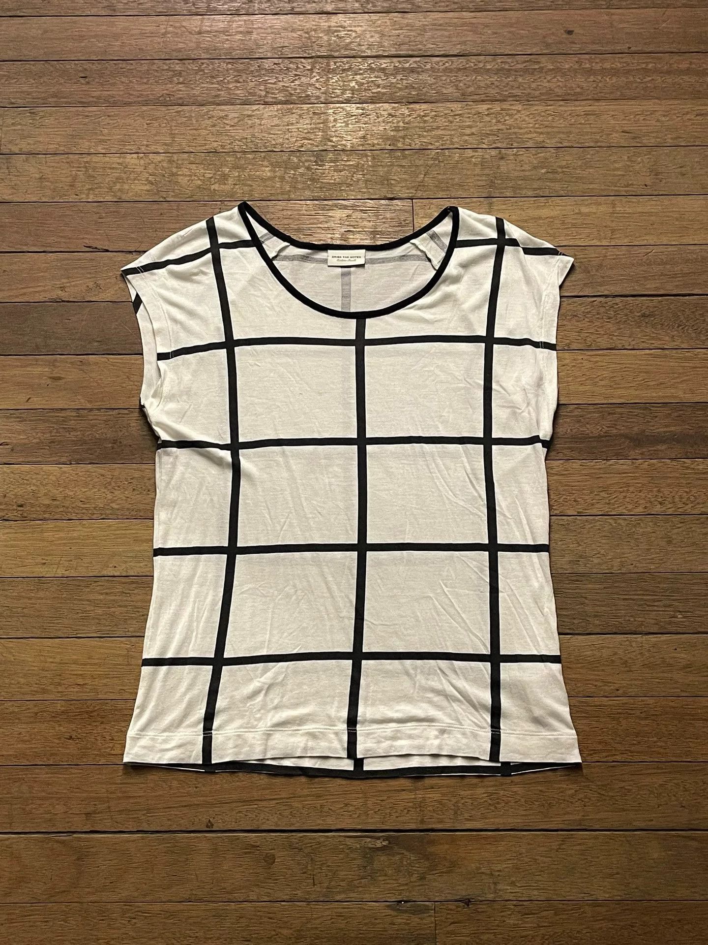 Dries Van Noten Dries Van Noten Modal Sleeveless T-shirt Size XS / US 0-2 / IT 36-38 - 1 Thumbnail