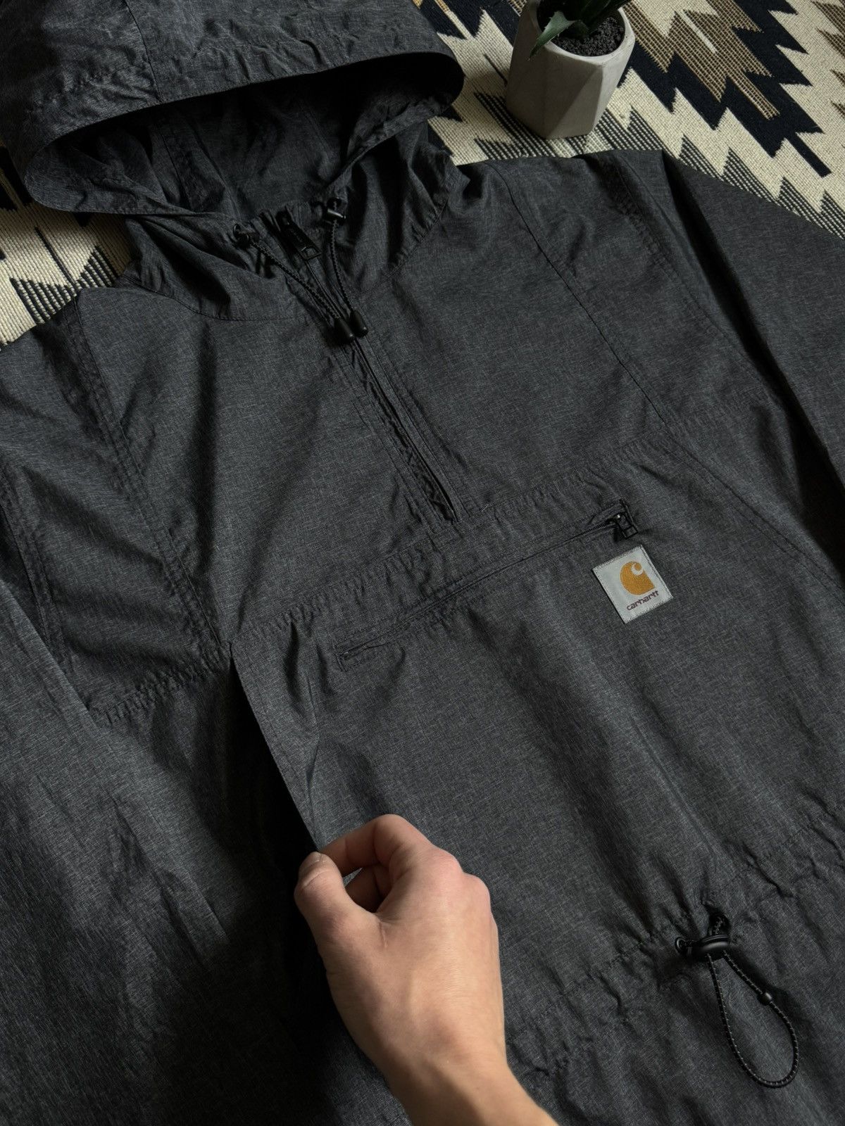 Carhartt Vintage Carhartt Spinner Pullover Nylon Jacket Size US L / EU 52-54 / 3 - 6 Thumbnail