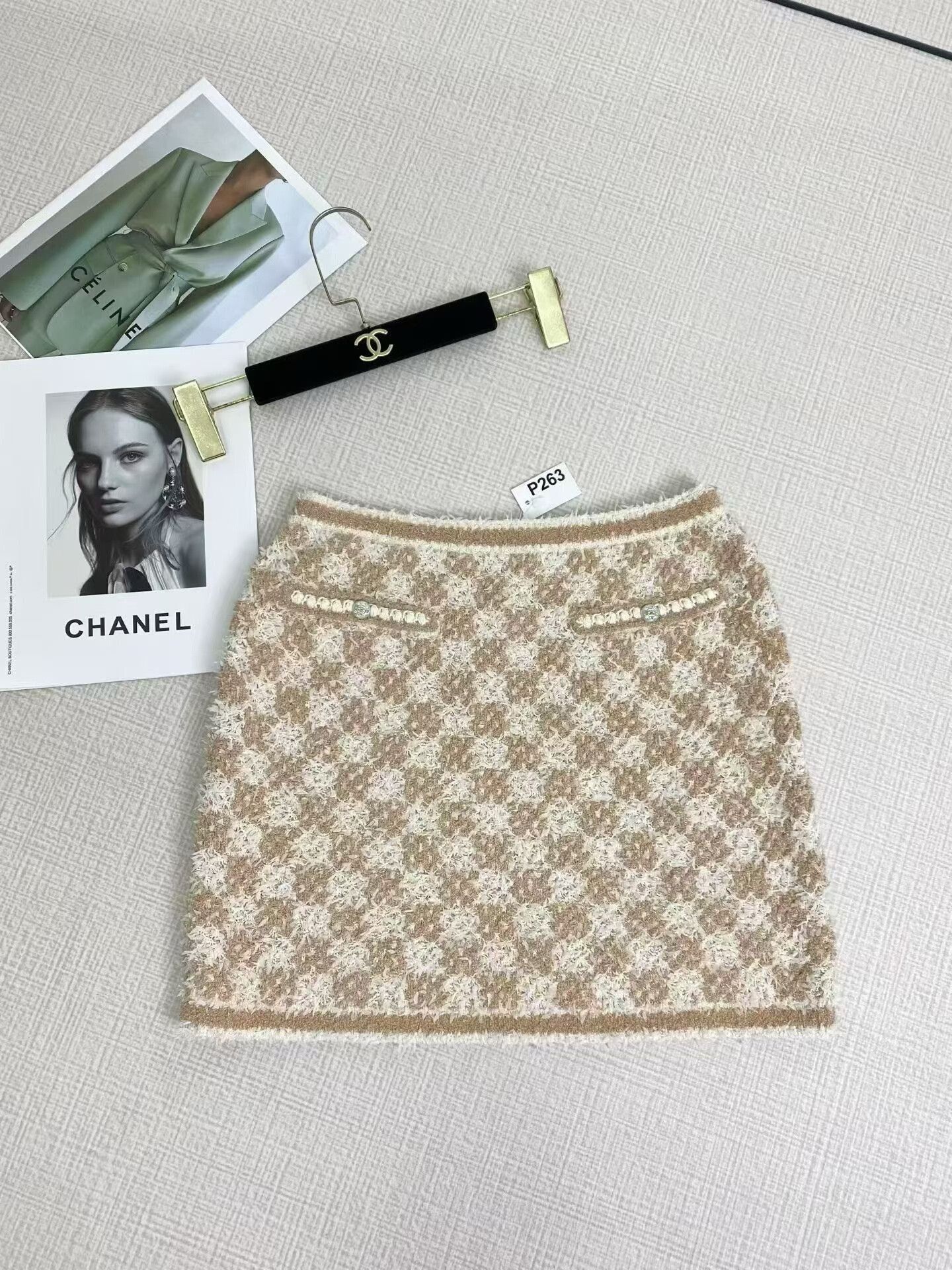 Chanel Chanel Tweed Skirt Set for Women Size 38" / US 16 / IT 52 - 1 Thumbnail