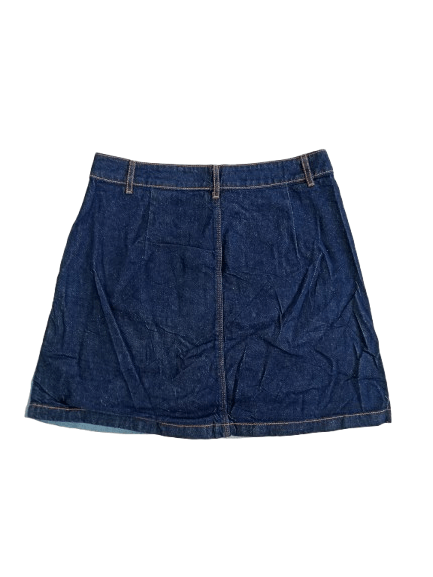 H&M Divided H&M Denim Skirts Patchwork Style Size 31" - 2 Thumbnail