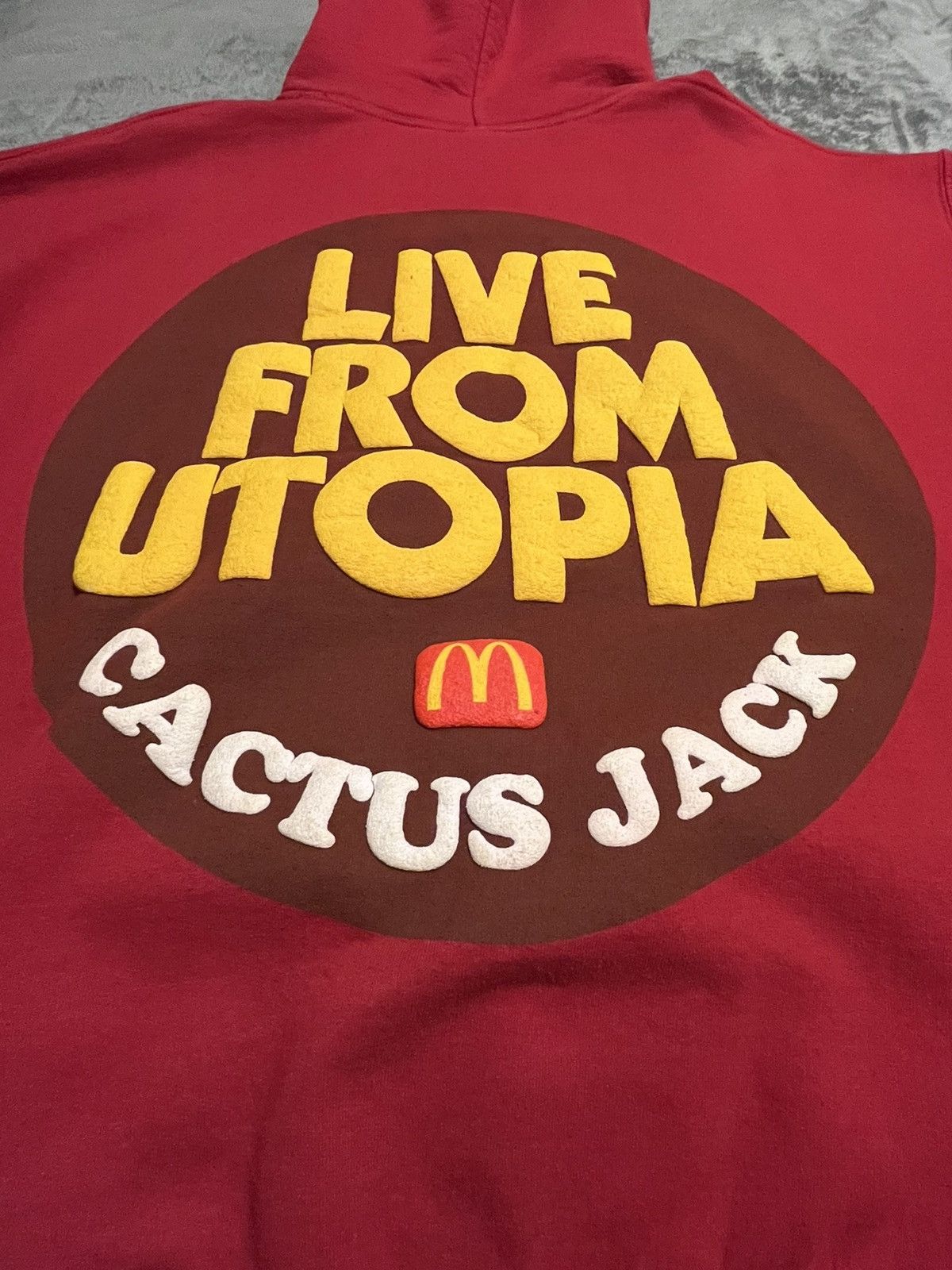 Travis Scott Cactus Jack X Mcdonalds Hoodie Red Size US M / EU 48-50 / 2 - 6 Thumbnail