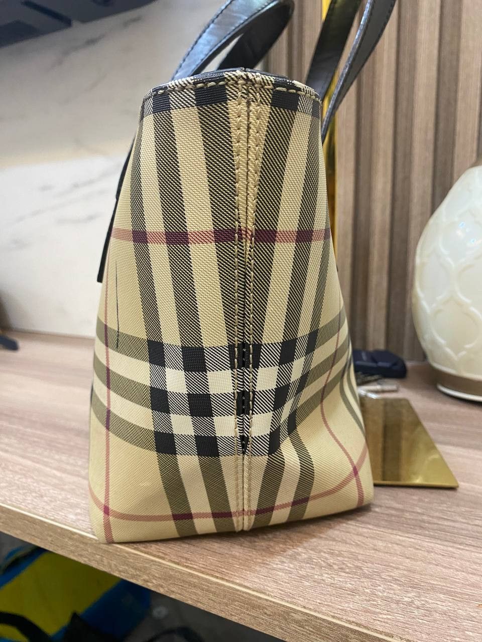 Burberry Burberry Nova Check Mini Totebag Size ONE SIZE - 4 Thumbnail