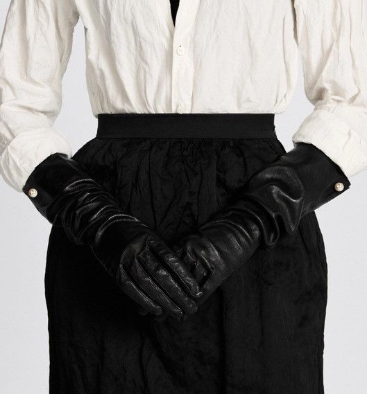 Dior o1w1db10225 Mid-Length Straight-Cut Skirt in Black Size 28" / US 6 / IT 42 - 7 Thumbnail
