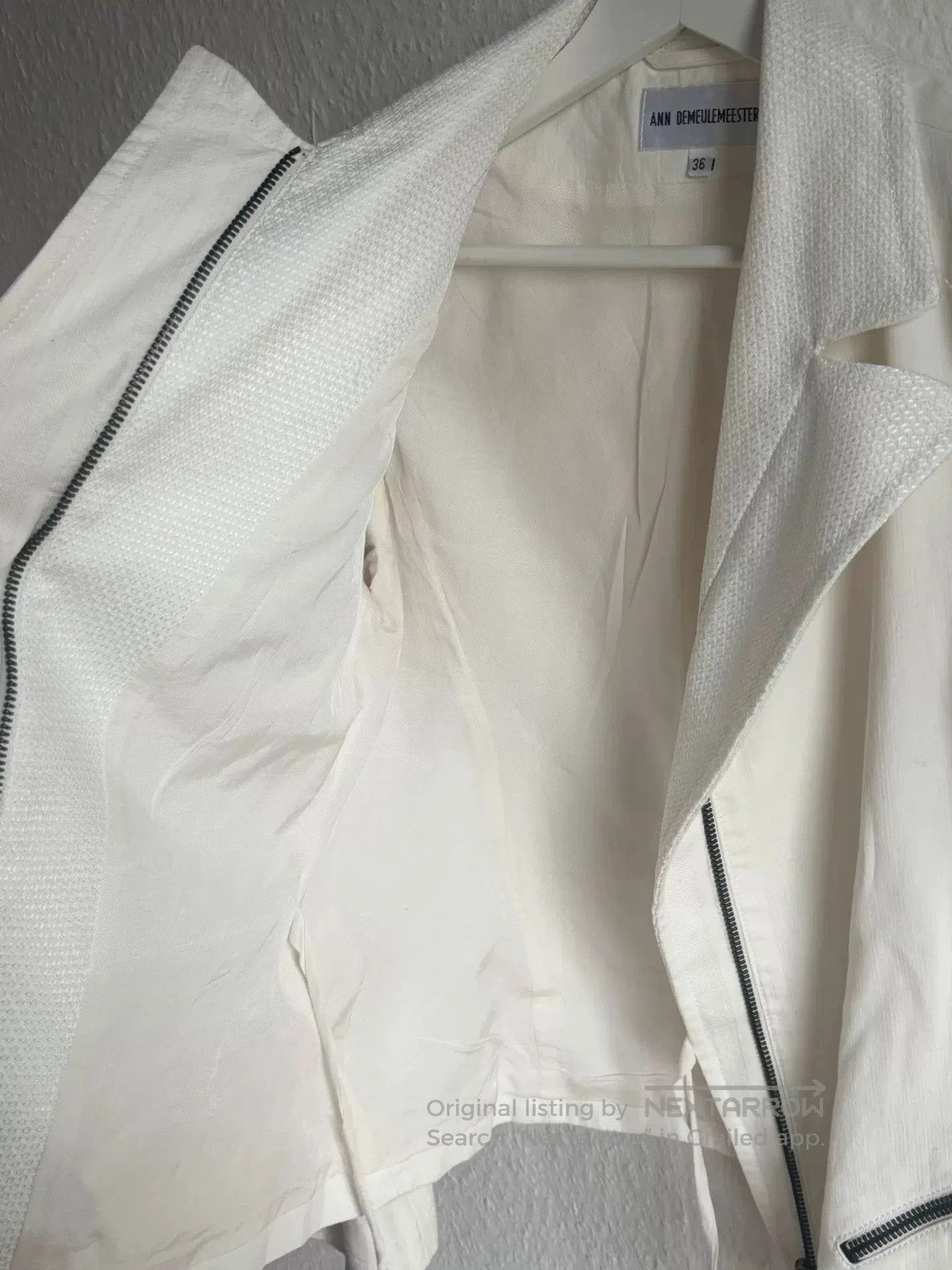 Ann Demeulemeester Ann Demeulemeester White Label Jacket. Size XS / US 0-2 / IT 36-38 - 7 Thumbnail