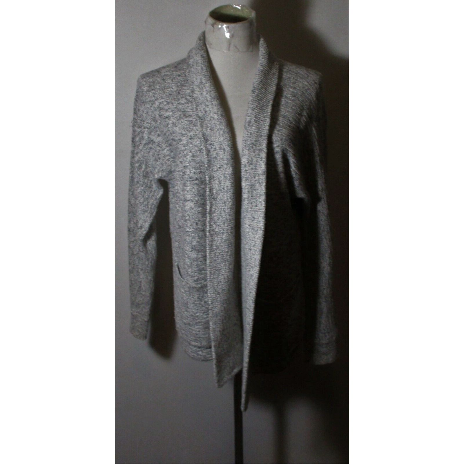 Madewell Women s MADEWELL Black Linen Blend Cardigan Wrap Sweater Size XXS Grailed