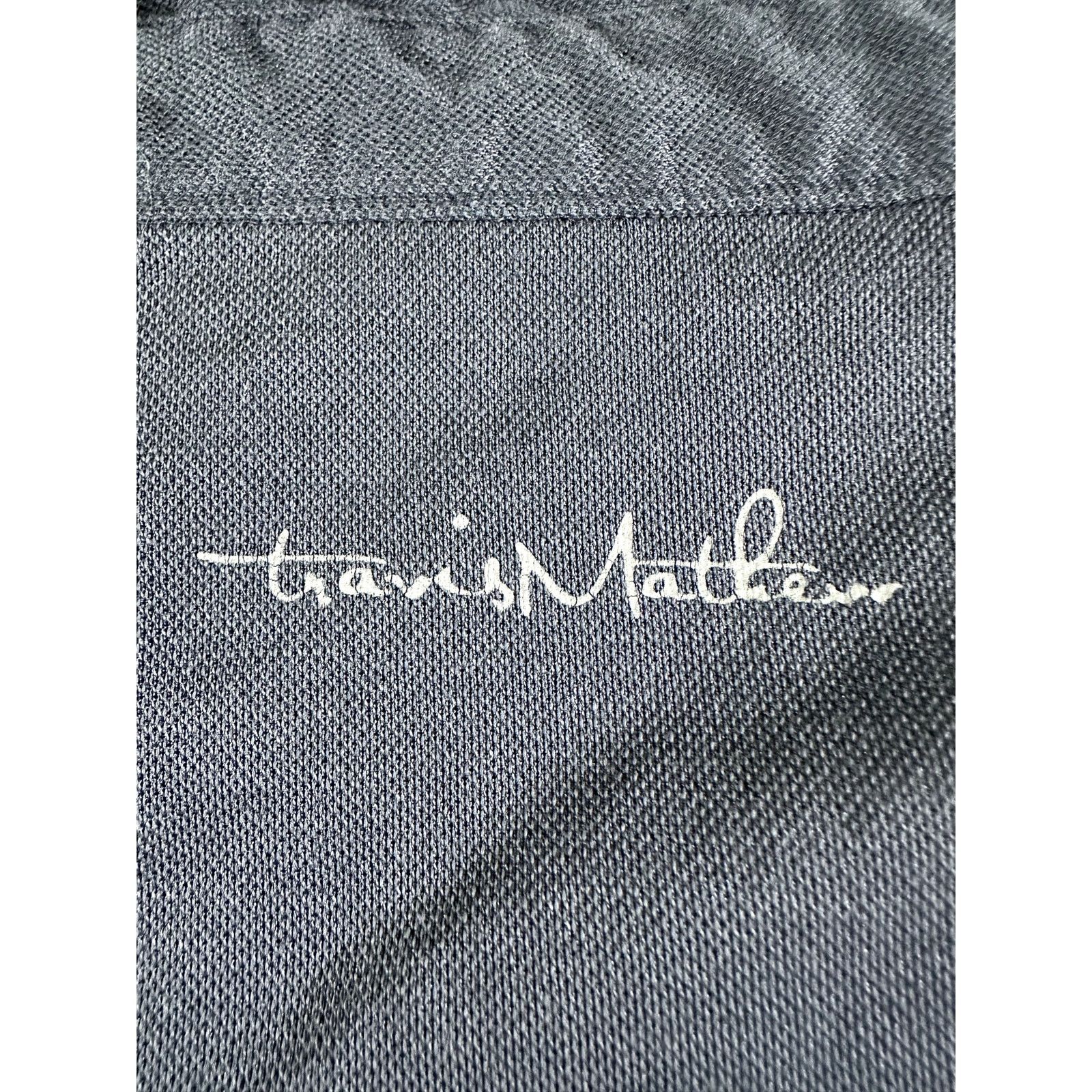 TravisMathew Travis Mathew Blocked Striped Polo Shirt Mens Lg Blue Gray Size US L / EU 52-54 / 3 - 8 Thumbnail