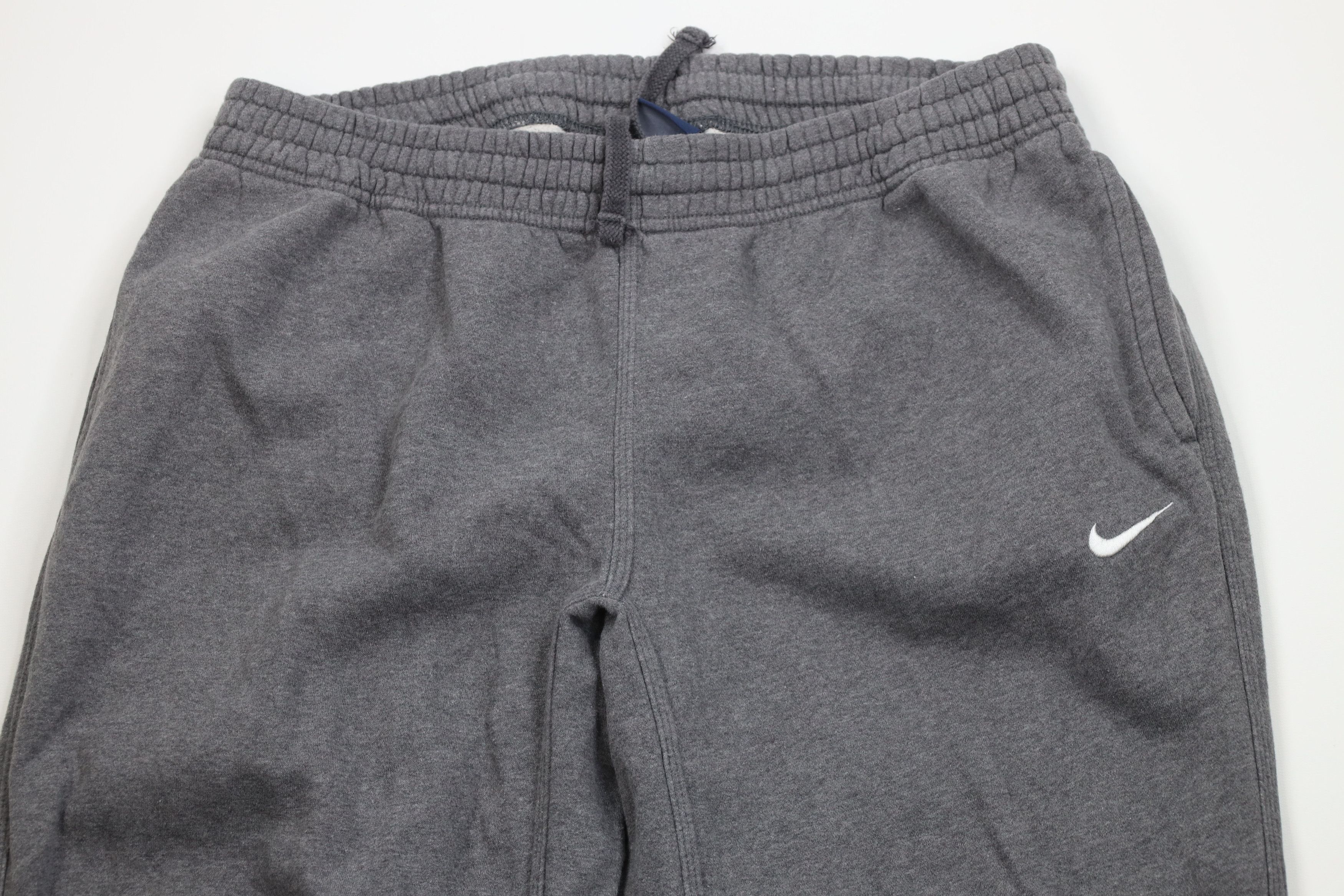 Nike Vintage Y2K Nike Scot Mini Swoosh Wide Leg Sweatpants Gray Size US 36 / EU 52 - 2 Thumbnail