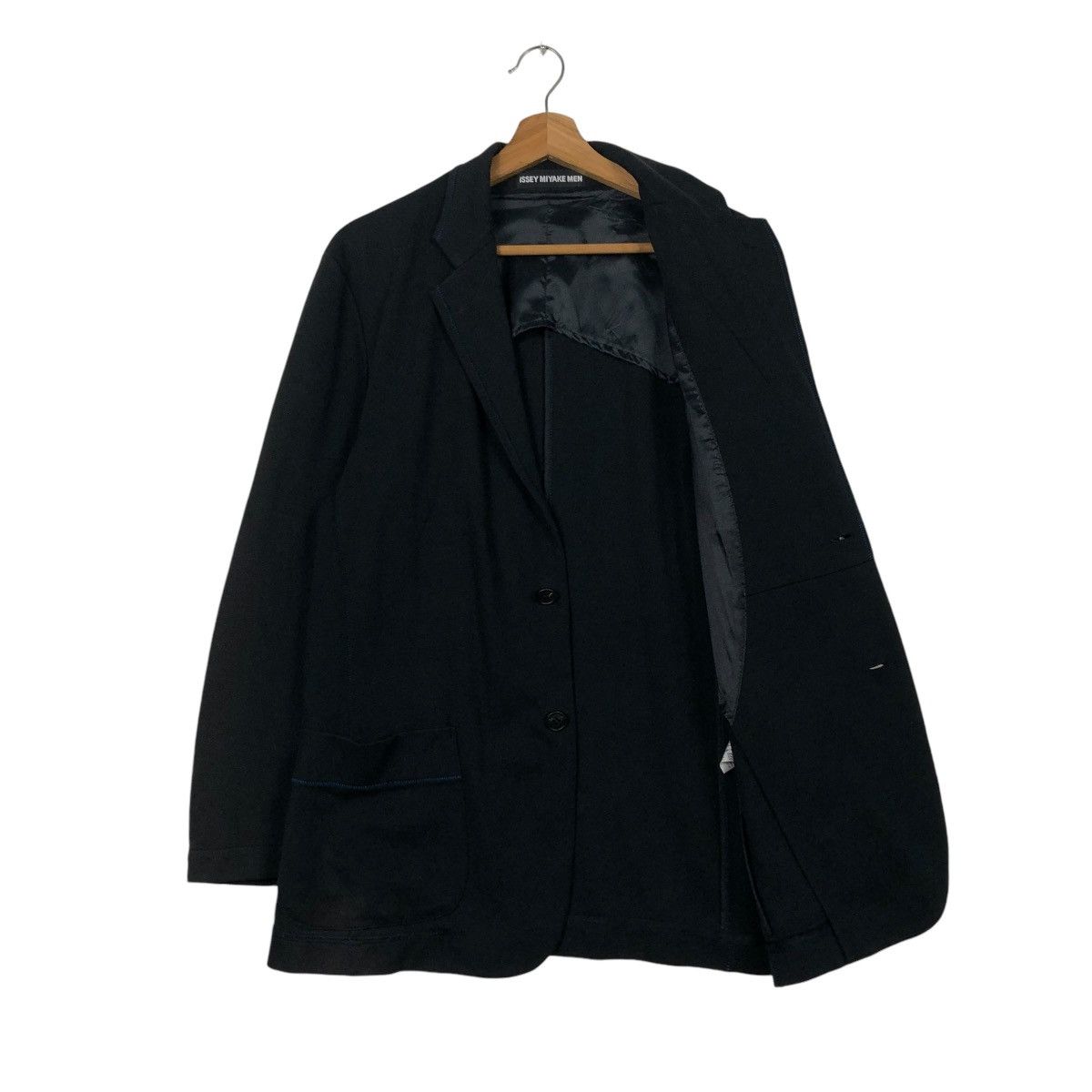 Issey Miyake 🔥ICONIC BLACK VINTAGE ISSEY MIYAKE MEN CHORE JACKET Size US M / EU 48-50 / 2 - 13 Thumbnail