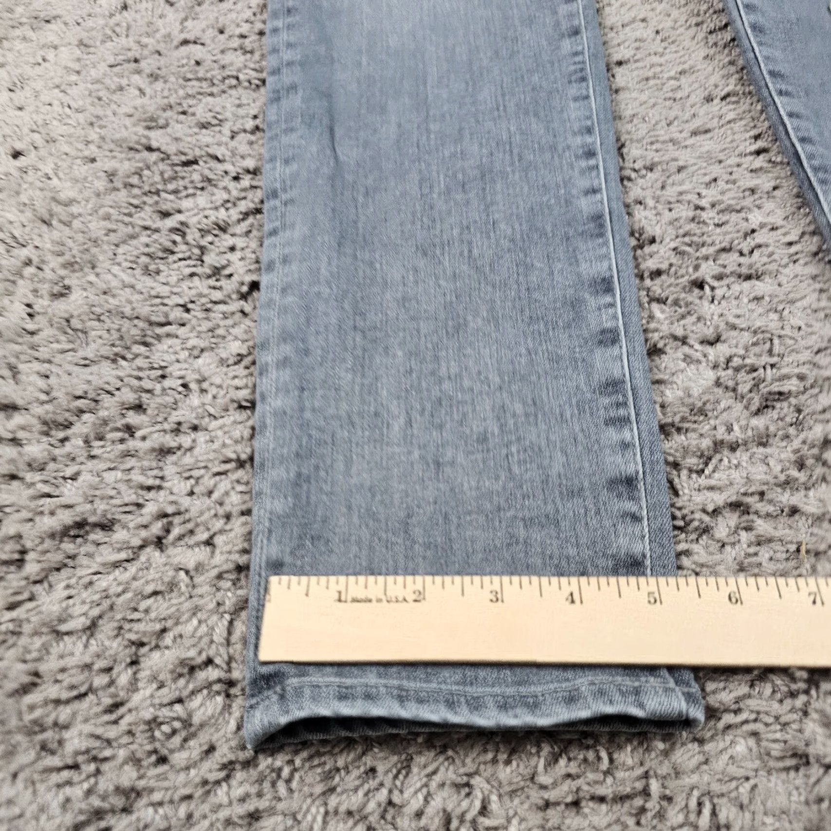 Vintage AG Adriano Goldschmied Jeans Women 30 Gray Ankle Skinny Stretch 30x28 Size 30" / US 8 / IT 44 - 7 Thumbnail