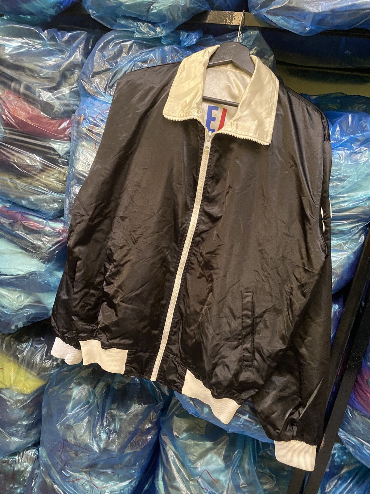 Vintage VINTAGE LA CIEL BLUE SATIN JACKET MADE IN JAPAN Size US L / EU 52-54 / 3 - 8 Thumbnail