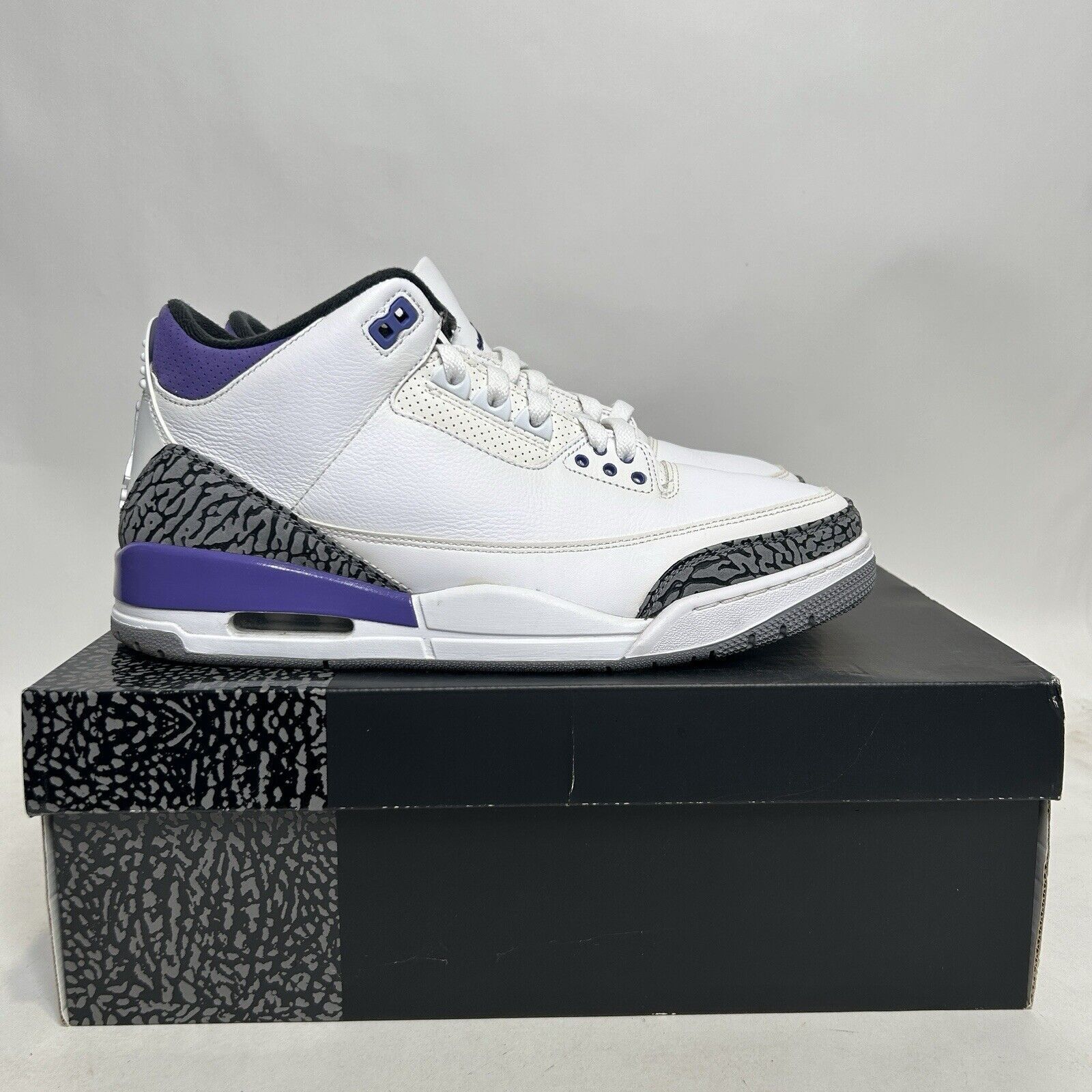 Nike Nike Air Jordan 3 Retro “Dark Iris” 2024 Size US 11 / EU 44 - 4 Thumbnail