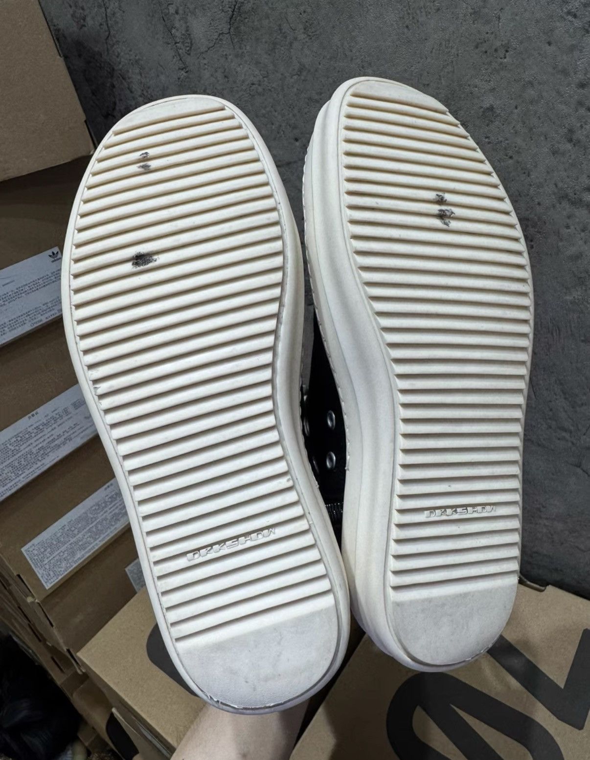 Rick Owens Rick Owens DRKSHDW Canvas Ramones K37 Size US 8 / IT 38 - 5 Thumbnail
